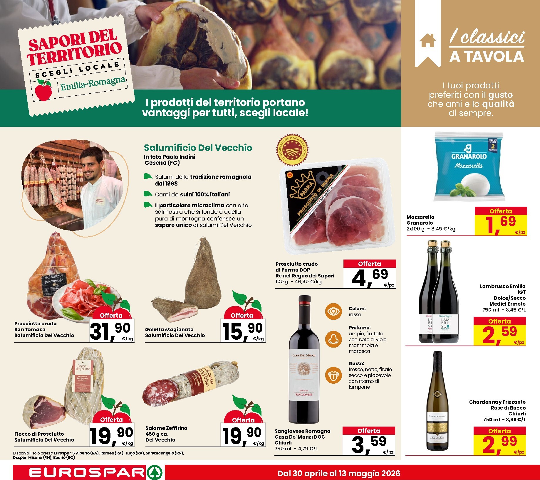 eurospar - Volantino attuale di Eurospar valido dal giovedì 30/04/2026 al mercoledì 13/05/2026 - page: 10