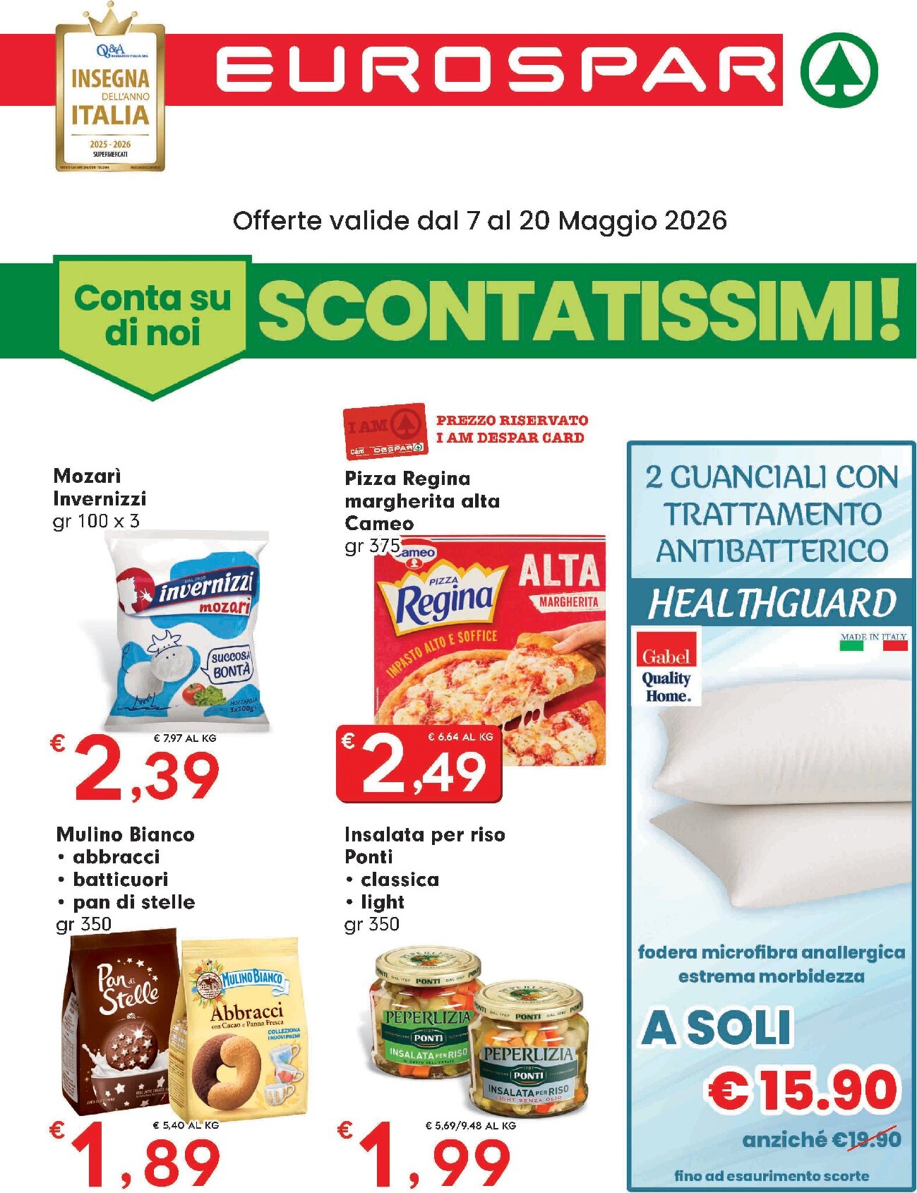 eurospar - Volantino futuro Eurospar valido dal giovedì 07/05/2026 al mercoledì 20/05/2026