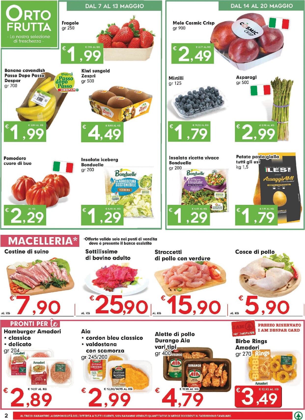 eurospar - Volantino futuro Eurospar valido dal giovedì 07/05/2026 al mercoledì 20/05/2026 - page: 2