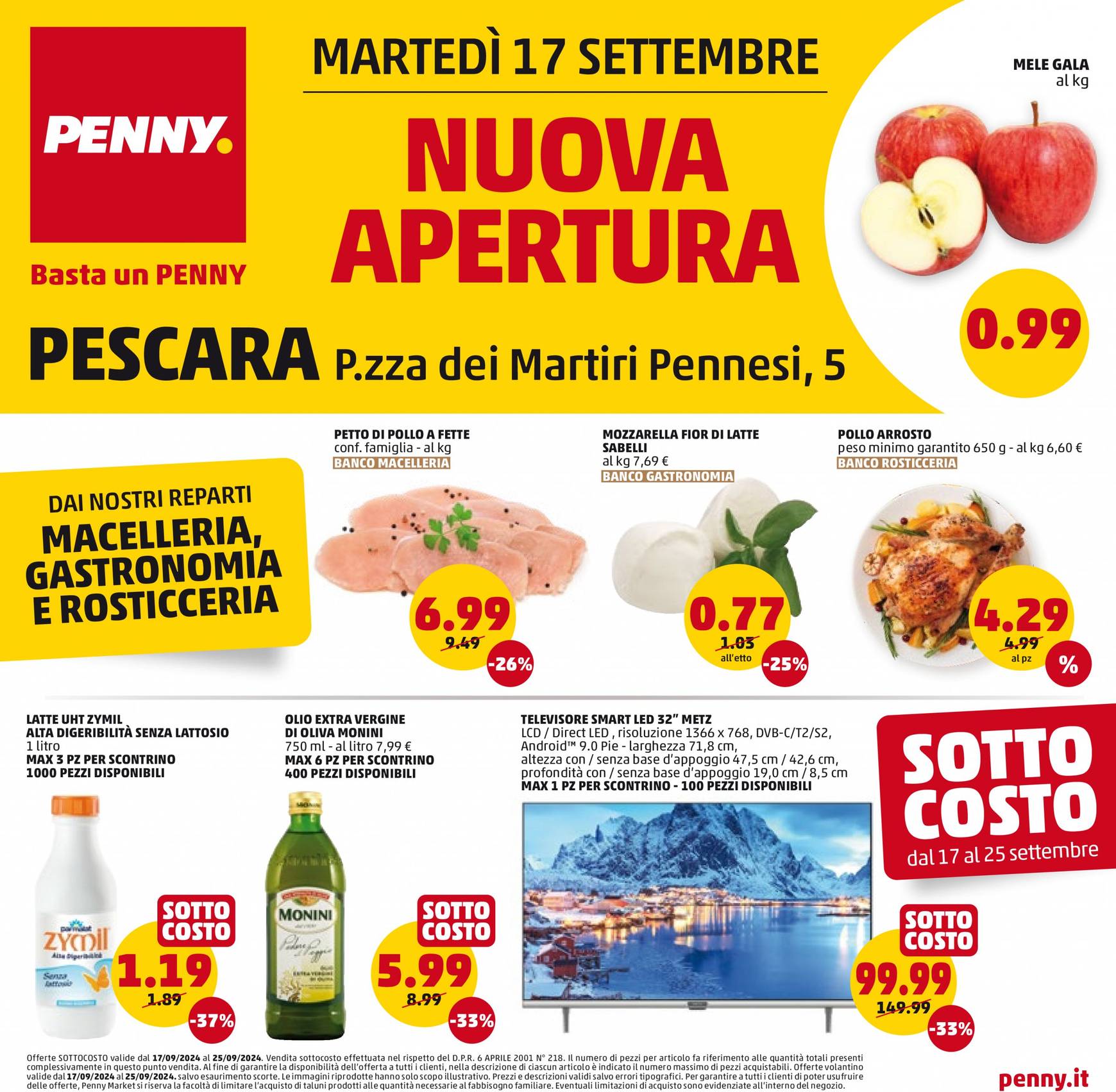 penny - Nuovo volantino PENNY - Nuova apertura 17.09. - 25.09. - page: 1