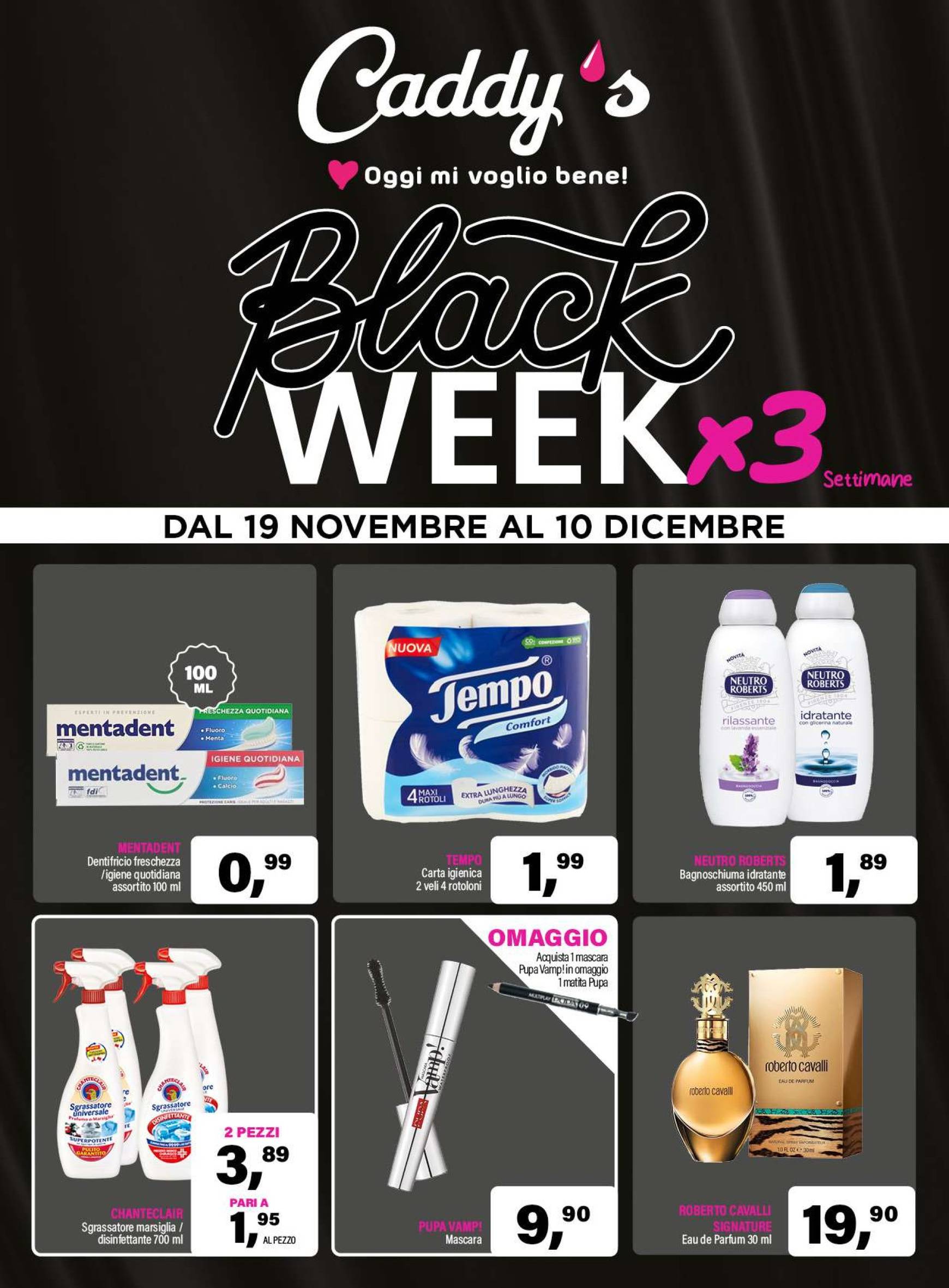 caddy-s - Volantino Caddy's - Black Week valido dal 19.11. al 10.12.