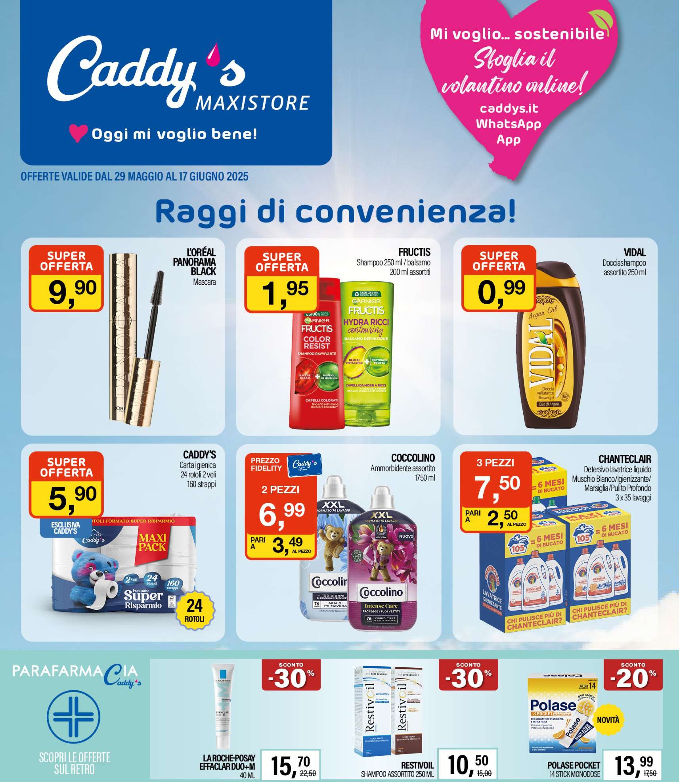 caddy-s - Volantino Caddy's - Maxistore valido dal 29/05 al 17/06