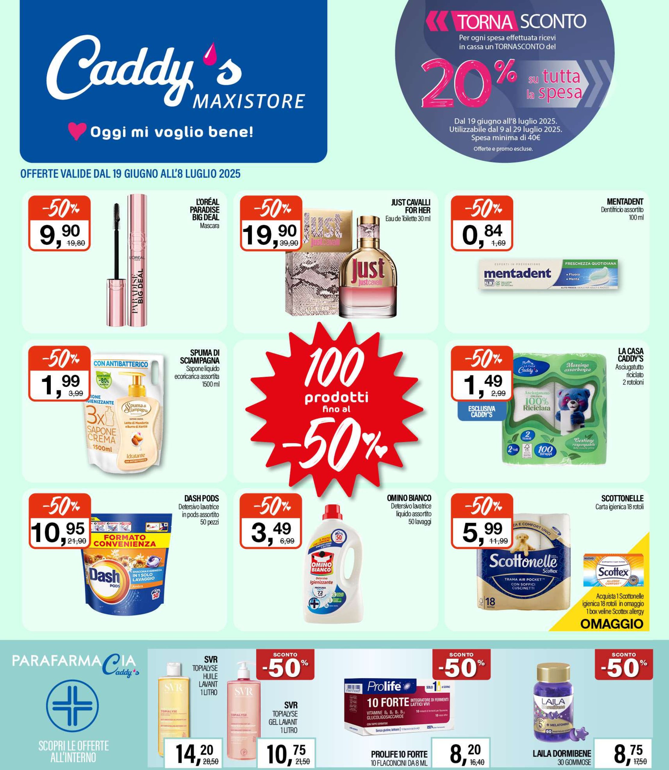 caddy-s - Volantino Caddy's - Maxistore valido dal 19/06 al 08/07