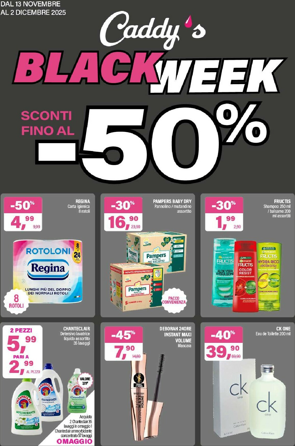 caddy-s - Volantino Caddy's - Black Week valido dal 13/11 al 02/12