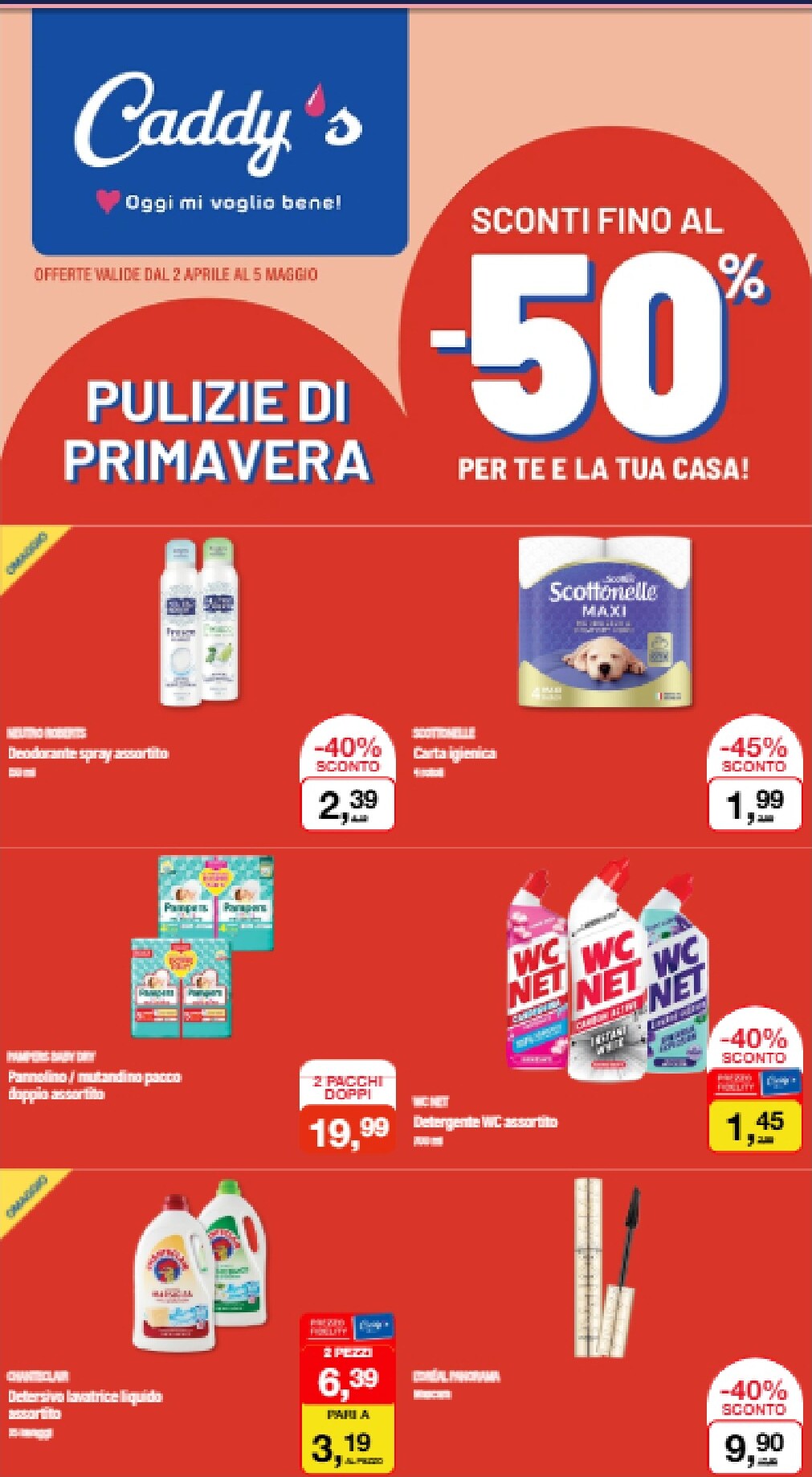 caddy-s - Volantino attuale di Caddy's - Pulizie di primavera valido dal giovedì 02/04/2026 al martedì 05/05/2026