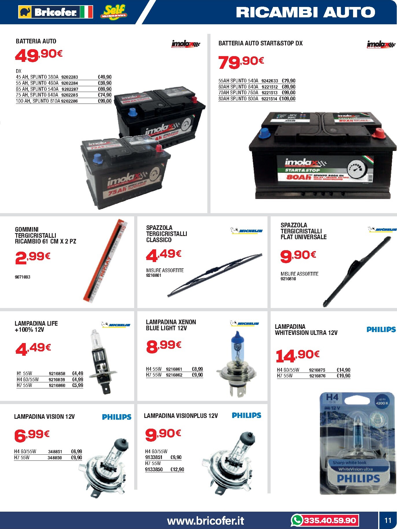 bricofer - Volantino attuale di Bricofer - Speciale Auto valido dal lunedì 25/05/2026 al domenica 31/05/2026 - page: 11