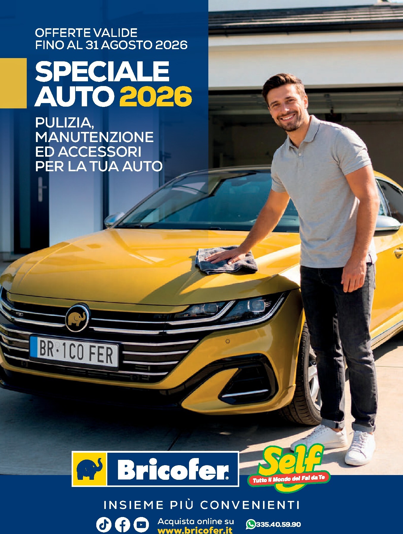 bricofer - Volantino attuale di Bricofer - Speciale Auto valido dal lunedì 25/05/2026 al domenica 31/05/2026
