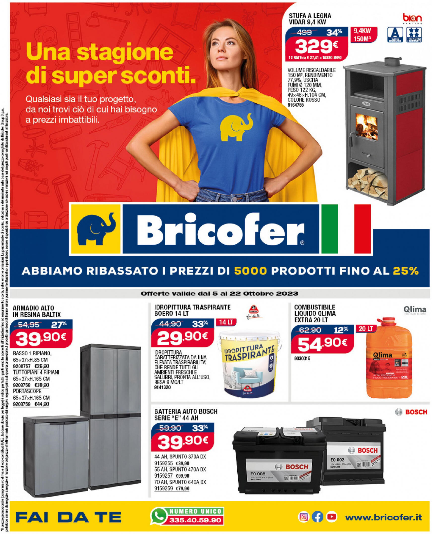 bricofer - Volantini Bricofer da giovedì 05.10.