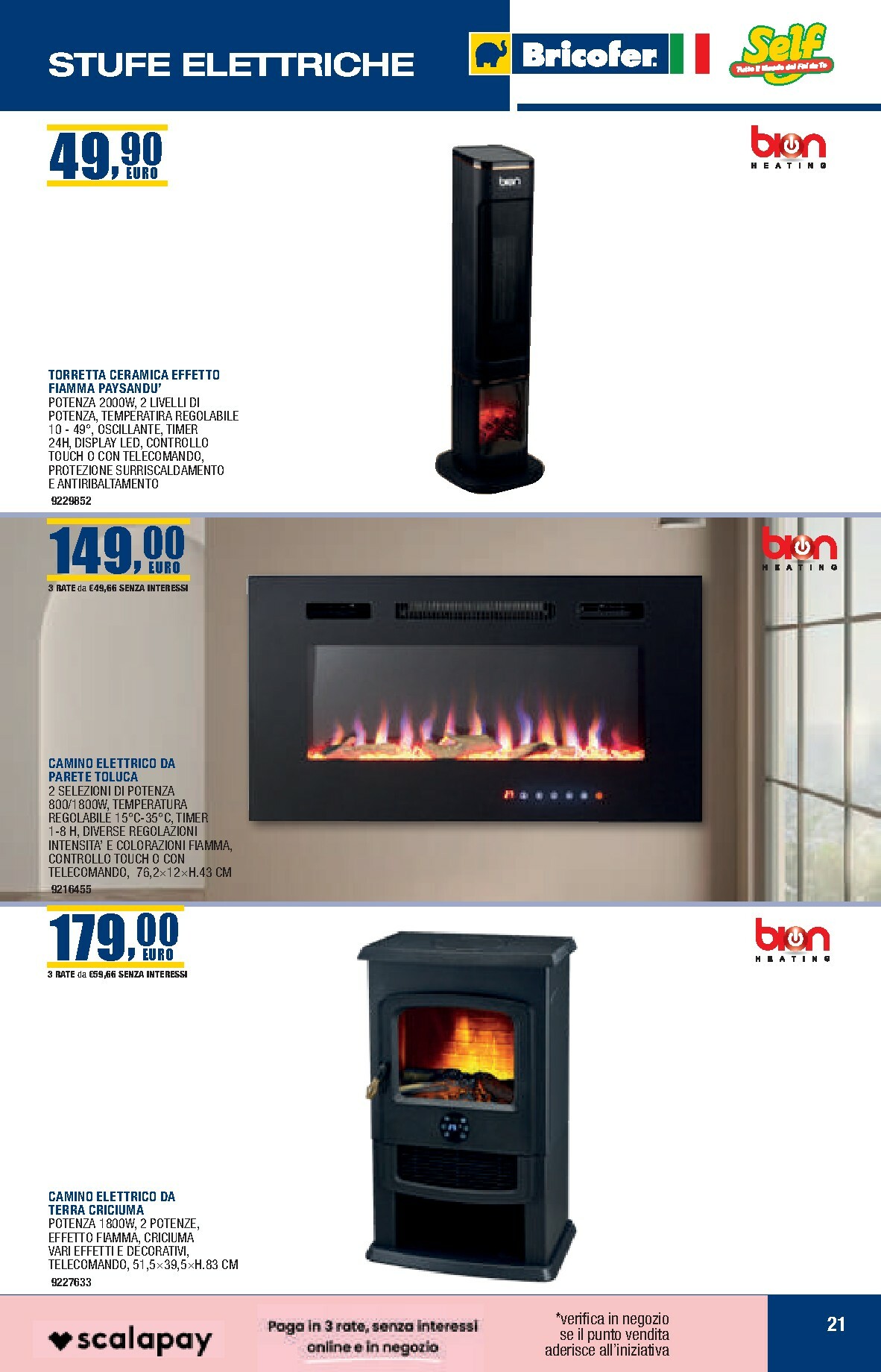 bricofer - Volantino Bricofer valido dal 27/10 al 31/03 - page: 21 bricofer - Volantino Bricofer valido dal 27/10 al 31/03 - page: 21