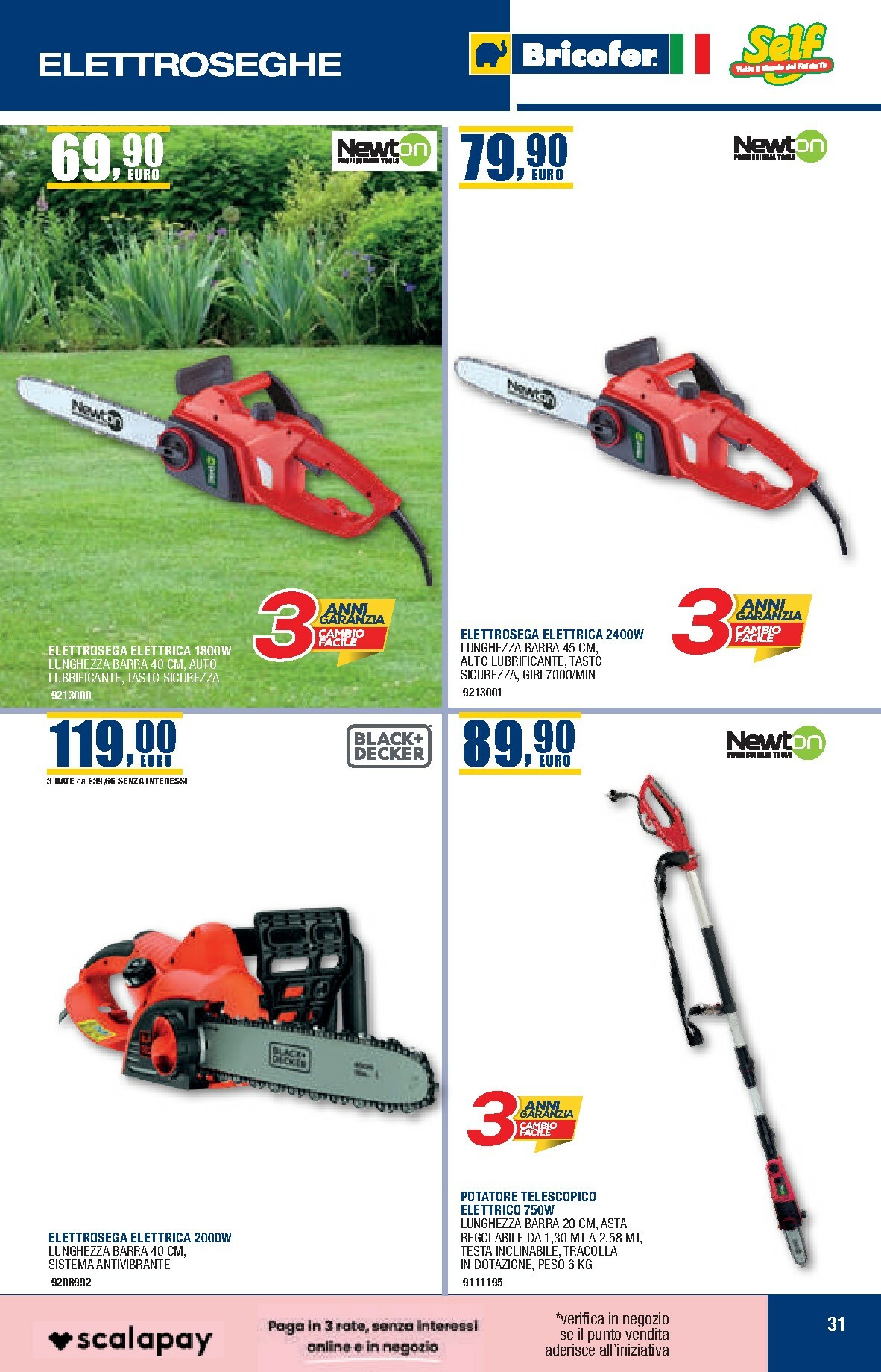 bricofer - Volantino Bricofer valido dal 27/10 al 31/03 - page: 31 bricofer - Volantino Bricofer valido dal 27/10 al 31/03 - page: 31