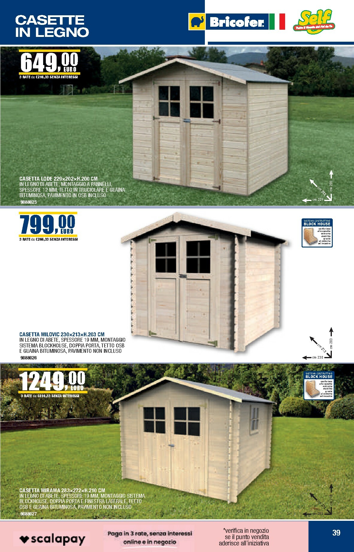 bricofer - Volantino Bricofer valido dal 27/10 al 31/03 - page: 39 bricofer - Volantino Bricofer valido dal 27/10 al 31/03 - page: 39