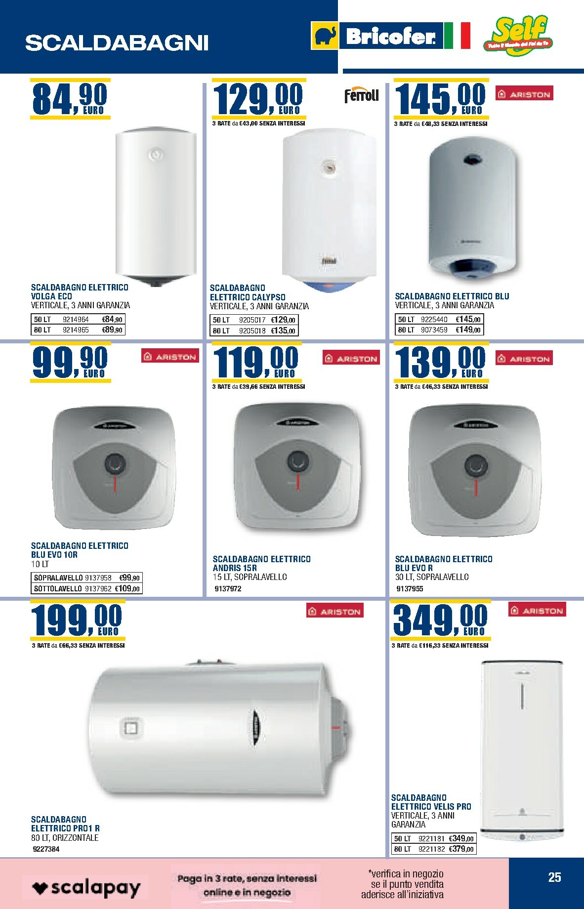 bricofer - Volantino Bricofer valido dal 27/10 al 31/03 - page: 25 bricofer - Volantino Bricofer valido dal 27/10 al 31/03 - page: 25