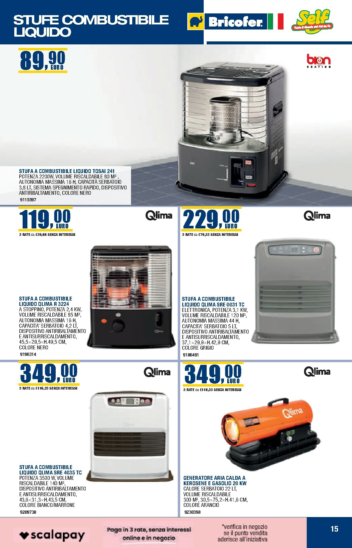 bricofer - Volantino Bricofer valido dal 27/10 al 31/03 - page: 15 bricofer - Volantino Bricofer valido dal 27/10 al 31/03 - page: 15