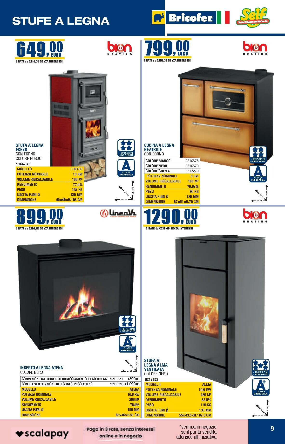 bricofer - Volantino Bricofer valido dal 27/10 al 31/03 - page: 9 bricofer - Volantino Bricofer valido dal 27/10 al 31/03 - page: 9