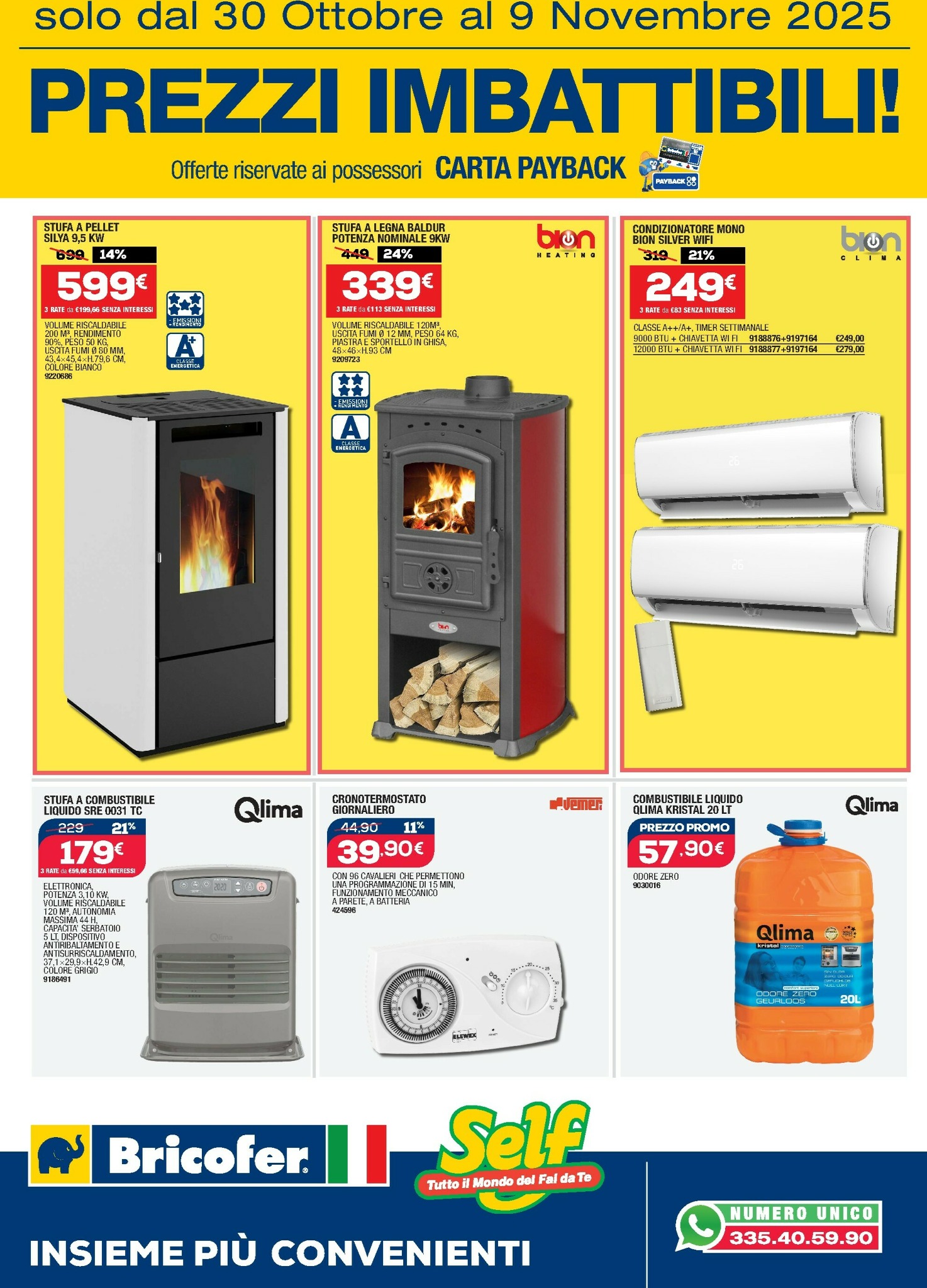 bricofer - Volantino Bricofer valido dal 30/10 al 09/11 - page: 6