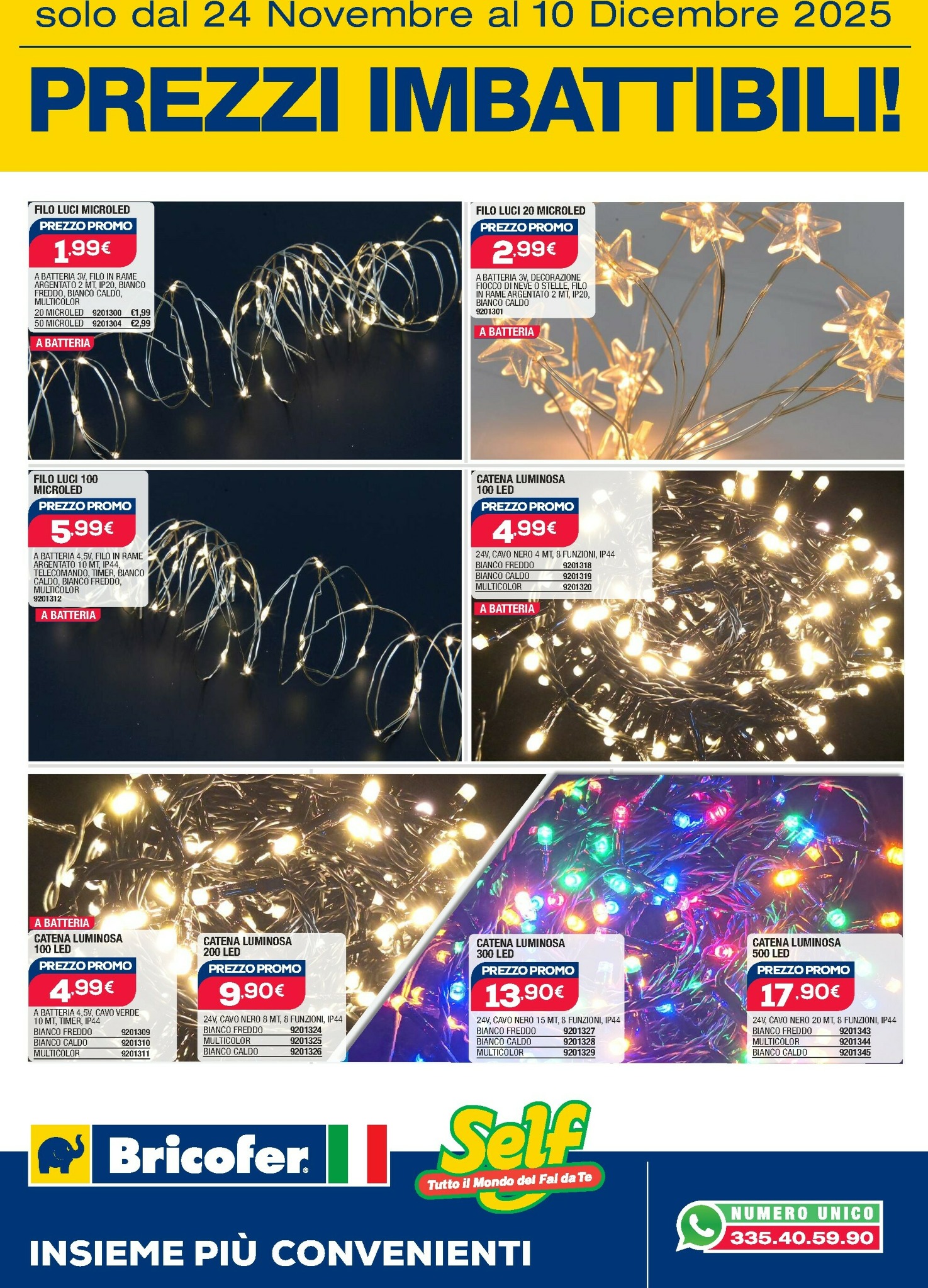 bricofer - Volantino Bricofer - Prezzi Imbattibili valido dal 24/11 al 10/12 - page: 10