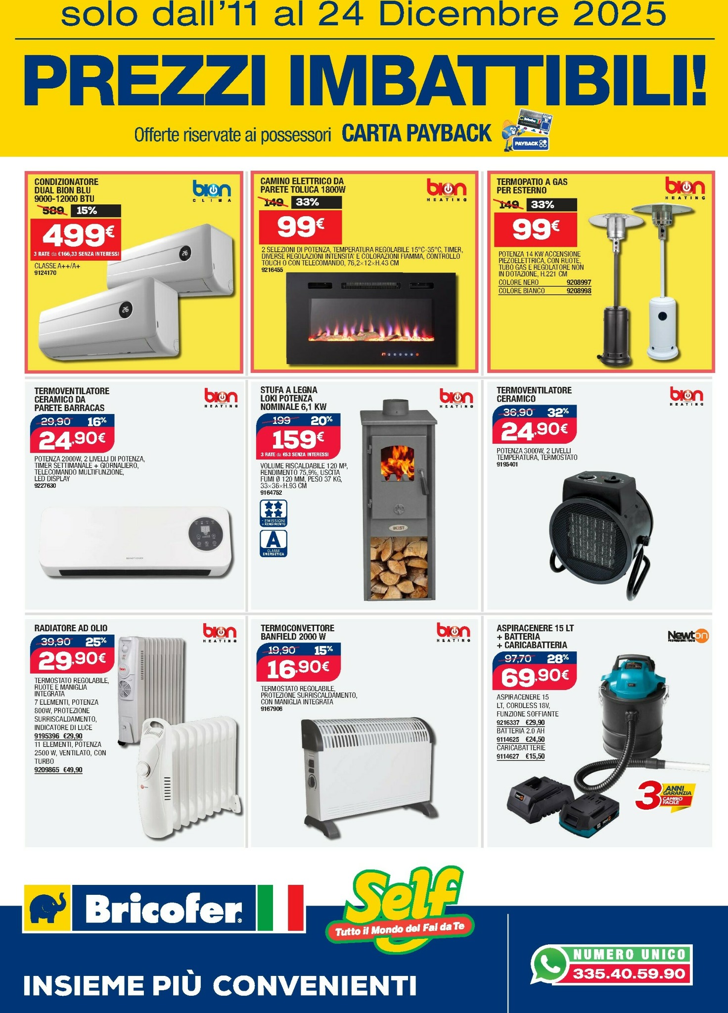 bricofer - Volantino Bricofer - Prezzi Imbattibili valido dal 11/12 al 24/12 - page: 7