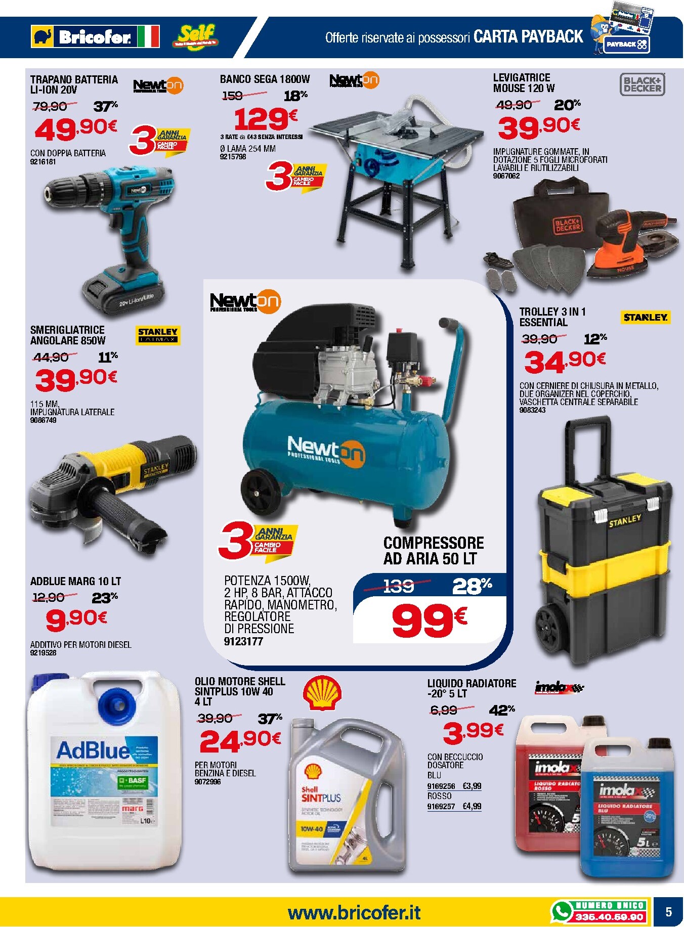 bricofer - Volantino Bricofer valido dal 05/03/2026 al 22/03/2026 - page: 5