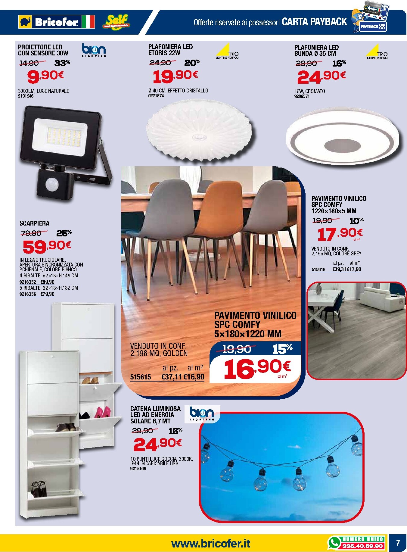 bricofer - Volantino Bricofer valido dal 05/03/2026 al 22/03/2026 - page: 7