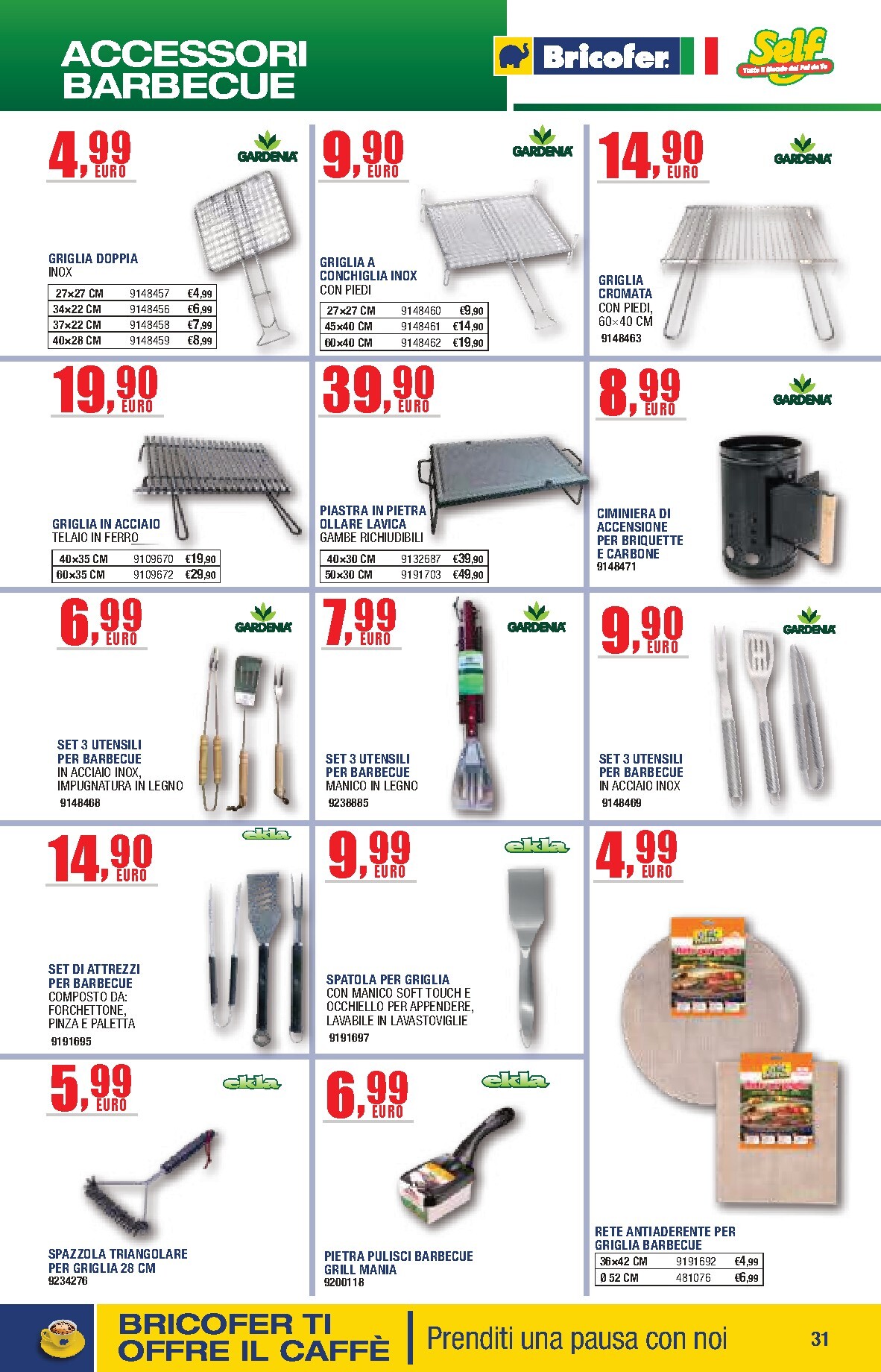 bricofer - Volantino attuale di Bricofer - Catalogo Primavera Estate valido dal martedì 05/05/2026 al lunedì 31/08/2026 - page: 31