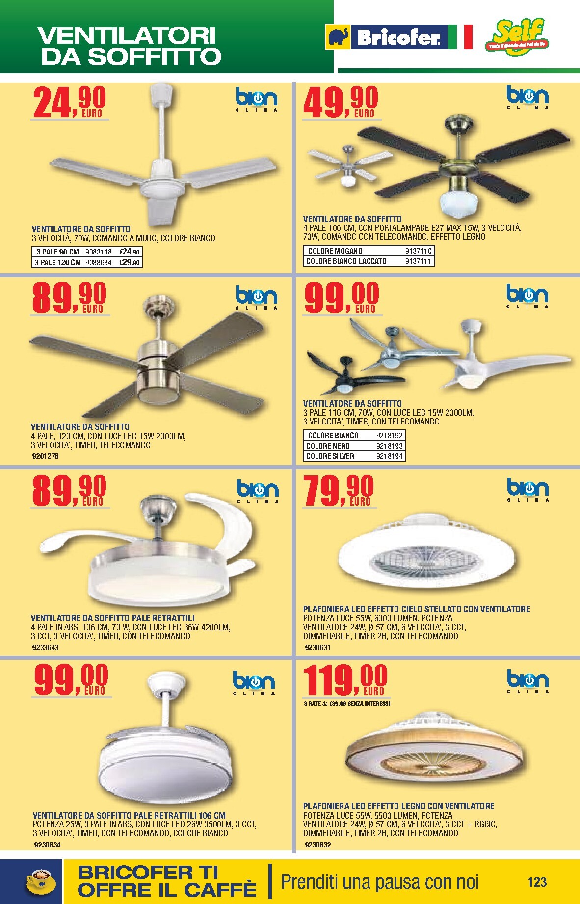 bricofer - Volantino attuale di Bricofer - Catalogo Primavera Estate valido dal martedì 05/05/2026 al lunedì 31/08/2026 - page: 123