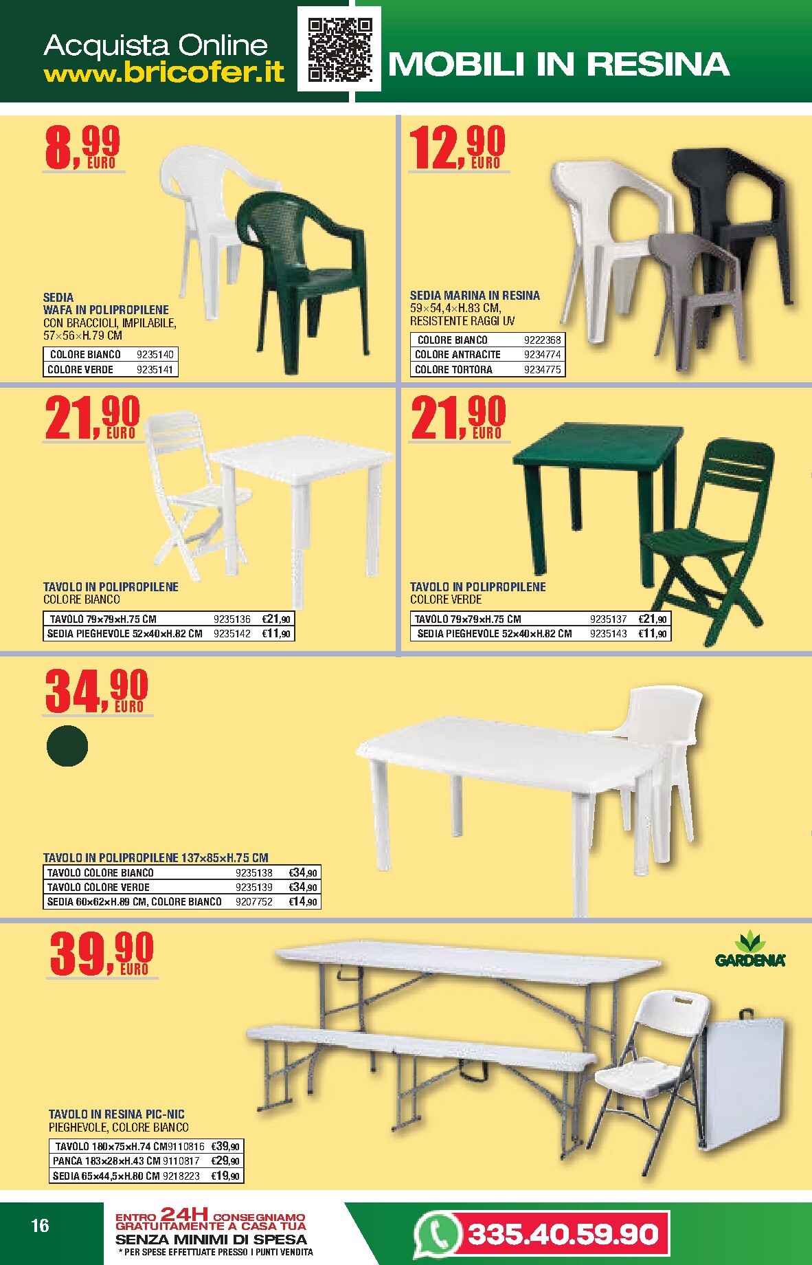 bricofer - Volantino attuale di Bricofer - Catalogo Primavera Estate valido dal martedì 05/05/2026 al lunedì 31/08/2026 - page: 16