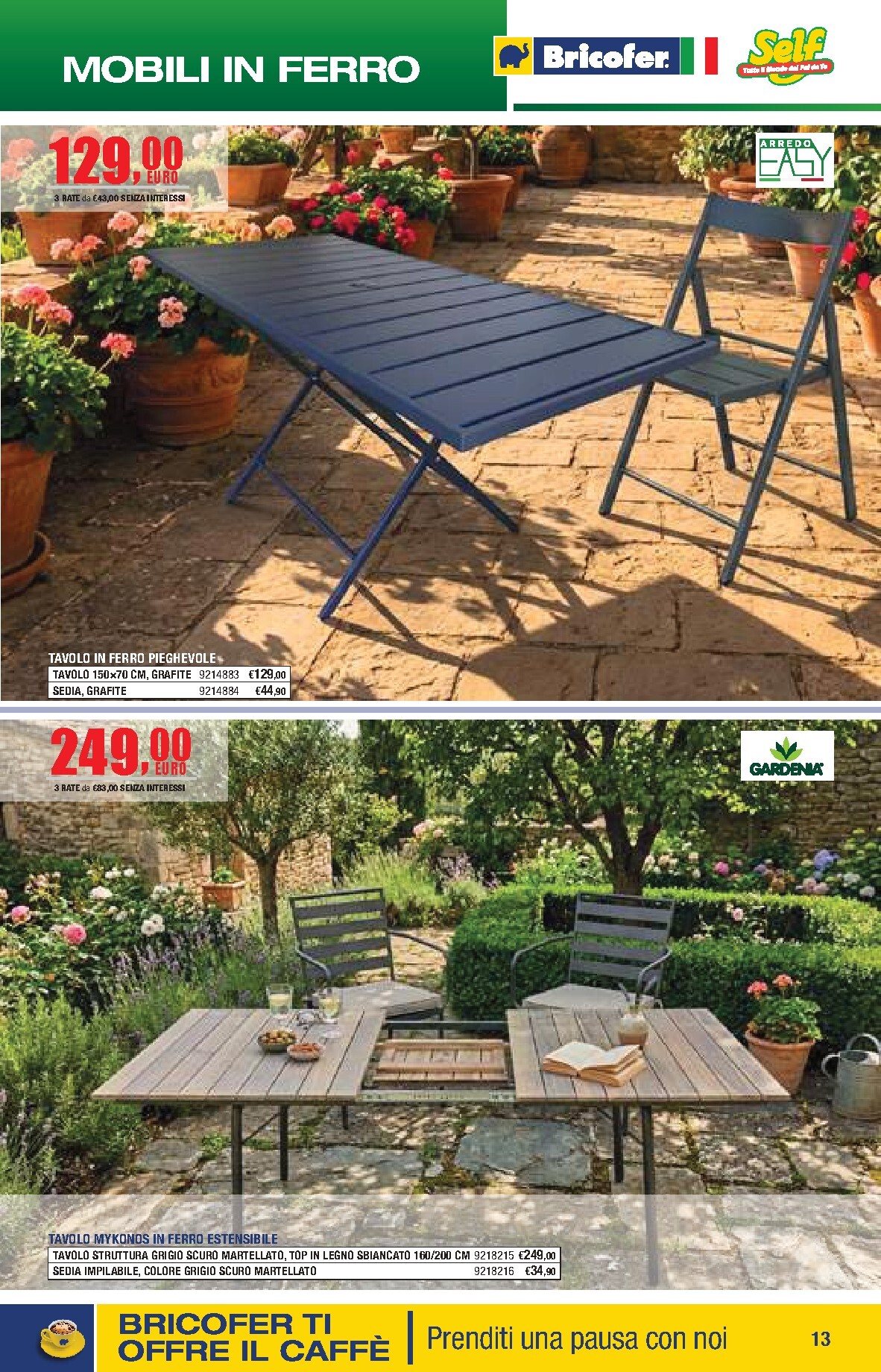 bricofer - Volantino attuale di Bricofer - Catalogo Primavera Estate valido dal martedì 05/05/2026 al lunedì 31/08/2026 - page: 13