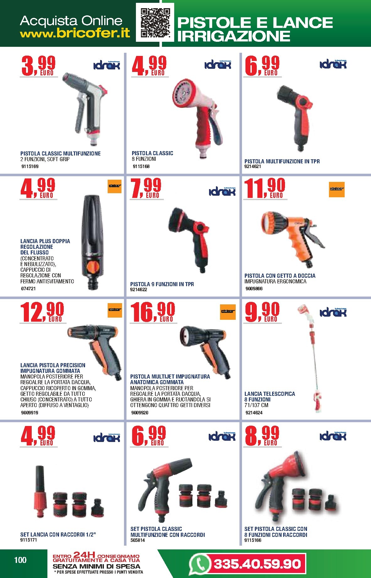 bricofer - Volantino attuale di Bricofer - Catalogo Primavera Estate valido dal martedì 05/05/2026 al lunedì 31/08/2026 - page: 100