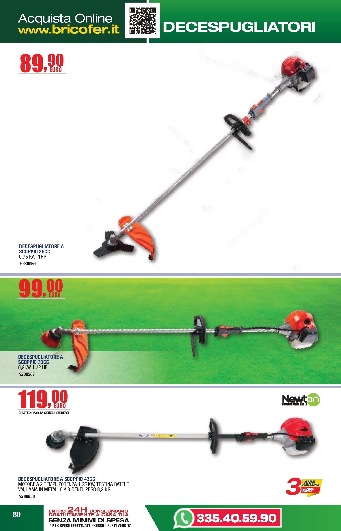 bricofer - Volantino attuale di Bricofer - Catalogo Primavera Estate valido dal martedì 05/05/2026 al lunedì 31/08/2026 - page: 80