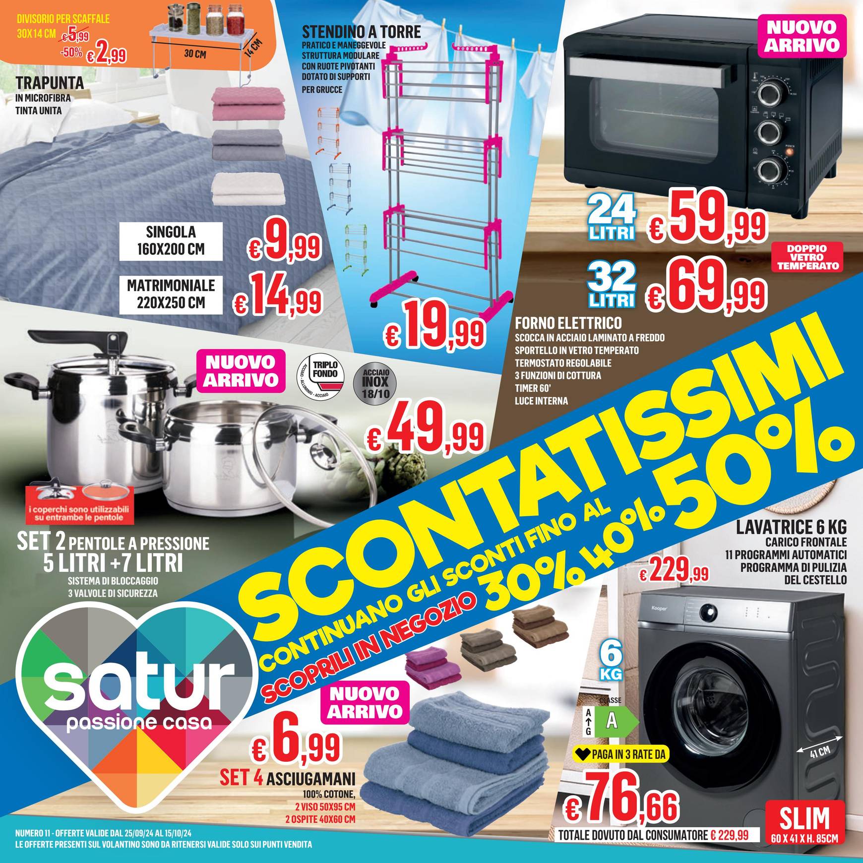 satur - Nuovo volantino Satur 25.09. - 15.10.