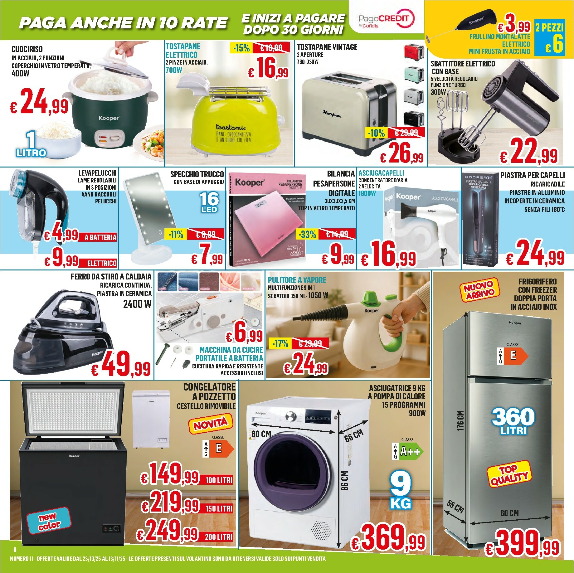 satur - Volantino Satur valido dal 23/10 al 13/11 - page: 8