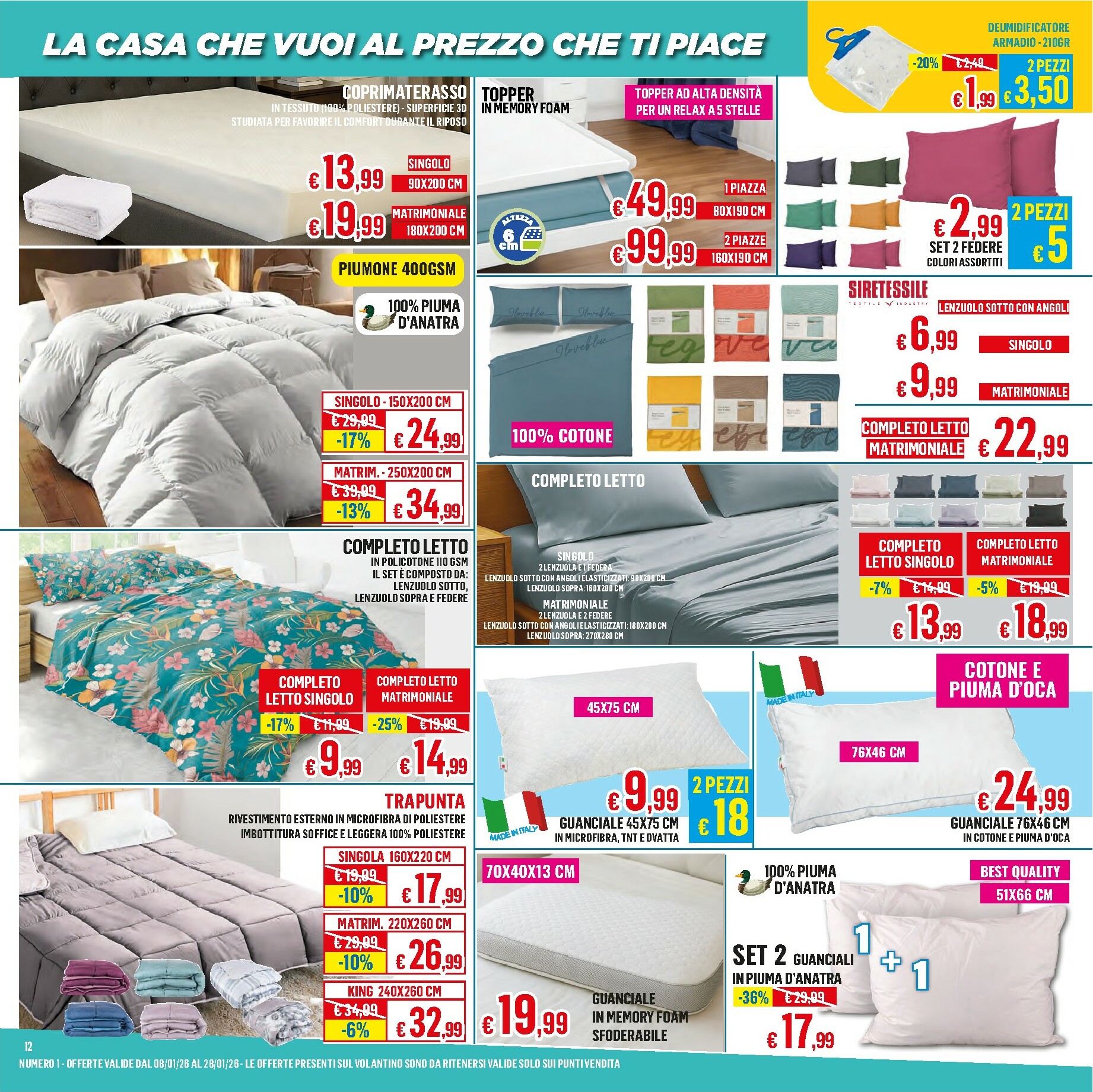 satur - Volantino Satur valido dal 08/01 al 28/01 - page: 12