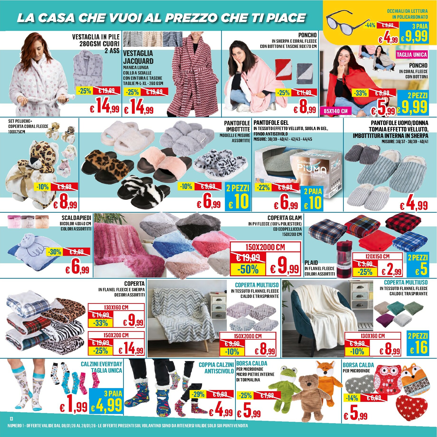 satur - Volantino Satur valido dal 08/01 al 28/01 - page: 13