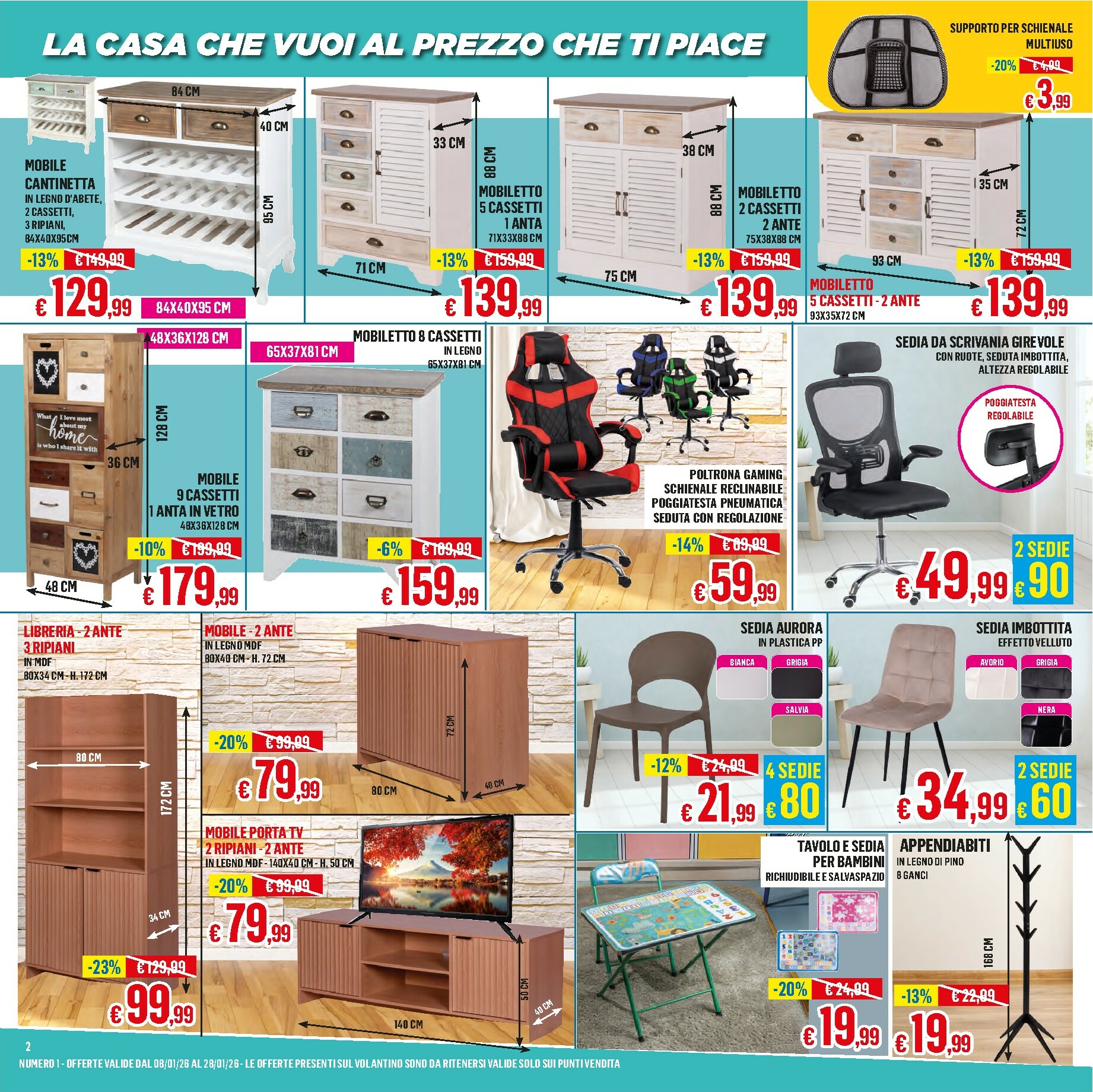 satur - Volantino Satur valido dal 08/01 al 28/01 - page: 2