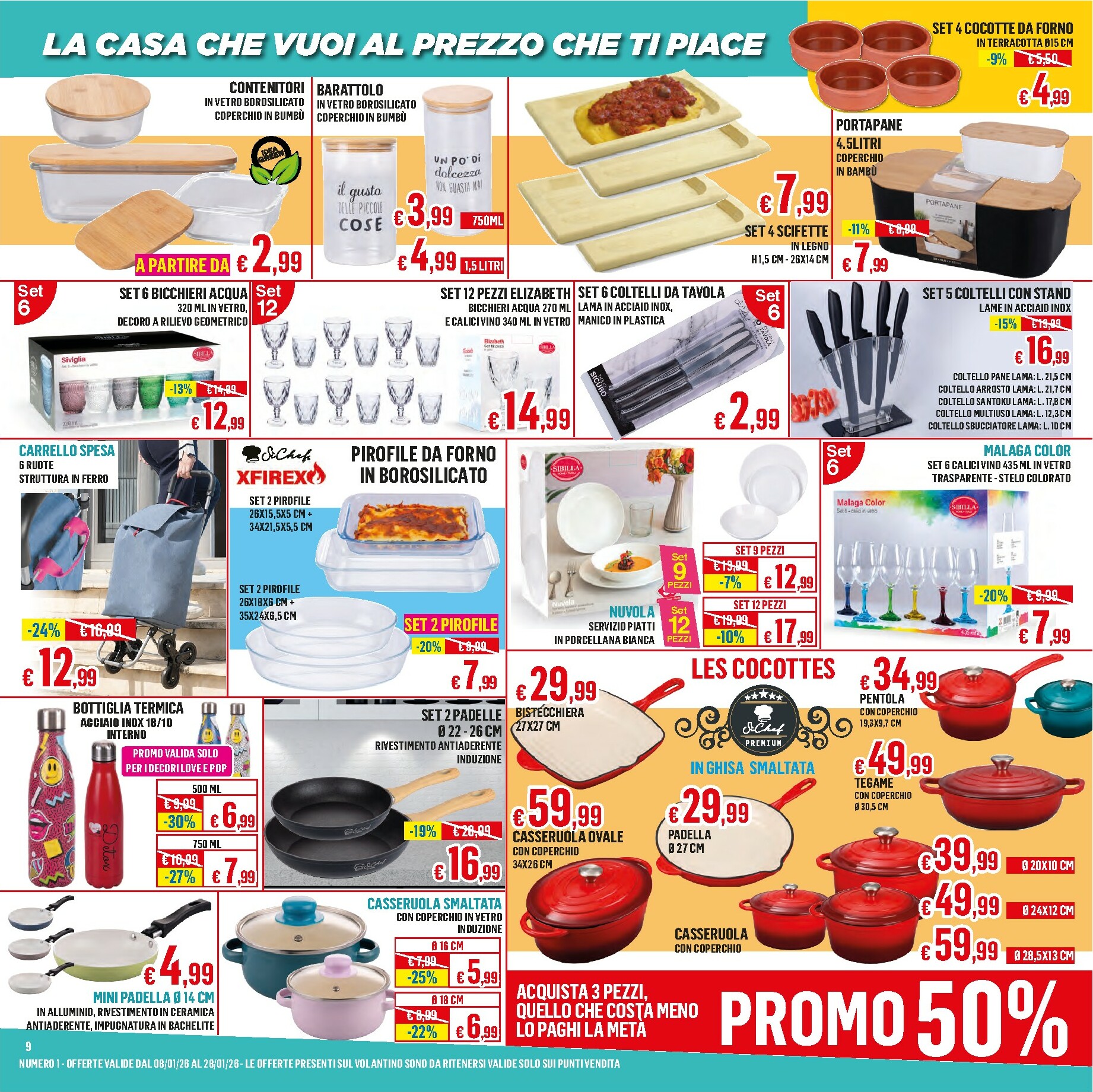 satur - Volantino Satur valido dal 08/01 al 28/01 - page: 9