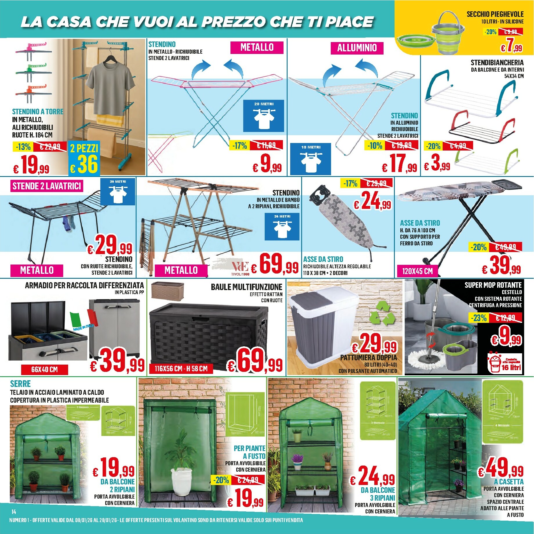 satur - Volantino Satur valido dal 08/01 al 28/01 - page: 14