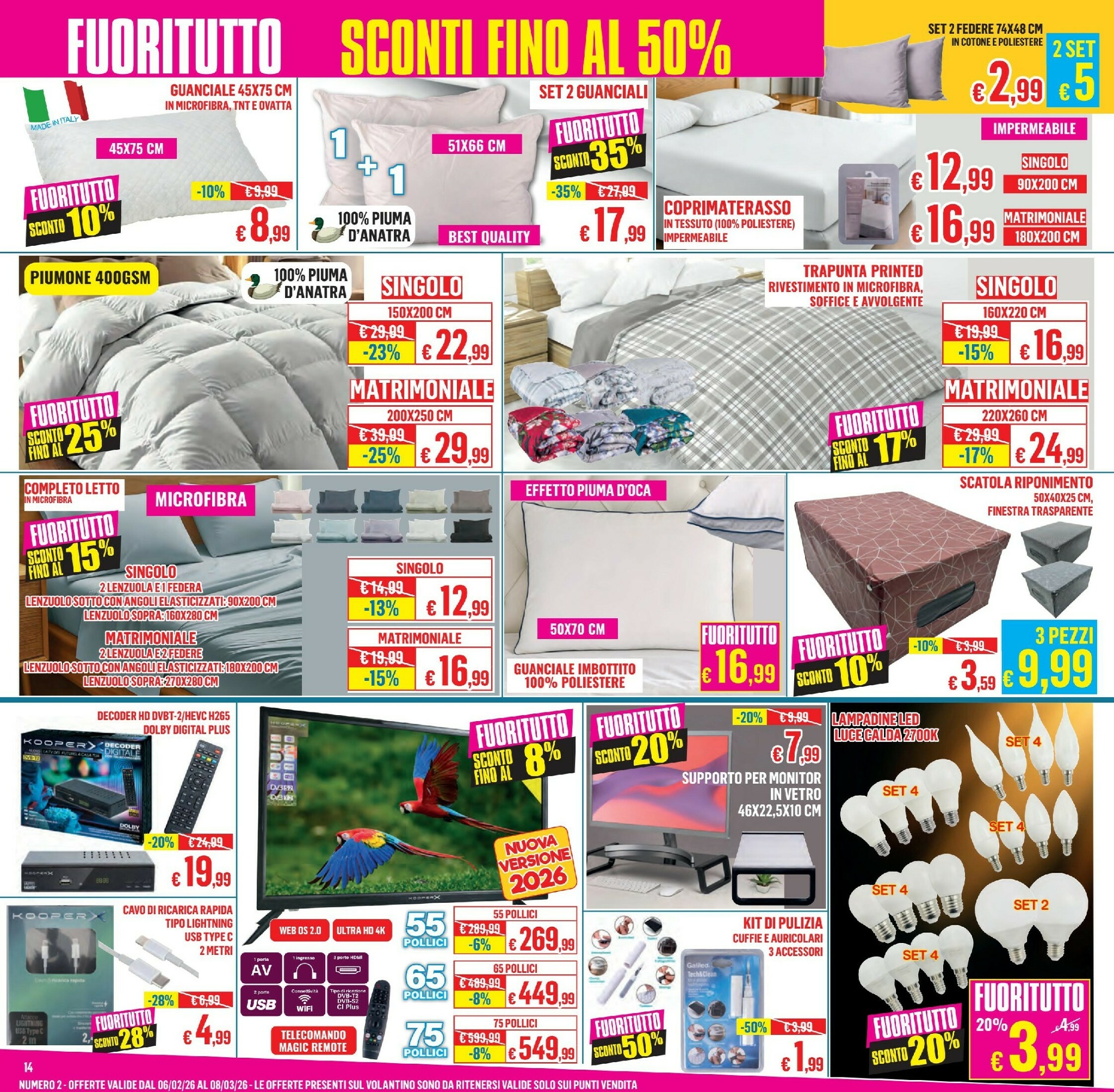 satur - Volantino Satur valido dal 06/02/2026 al 08/03/2026 - page: 14