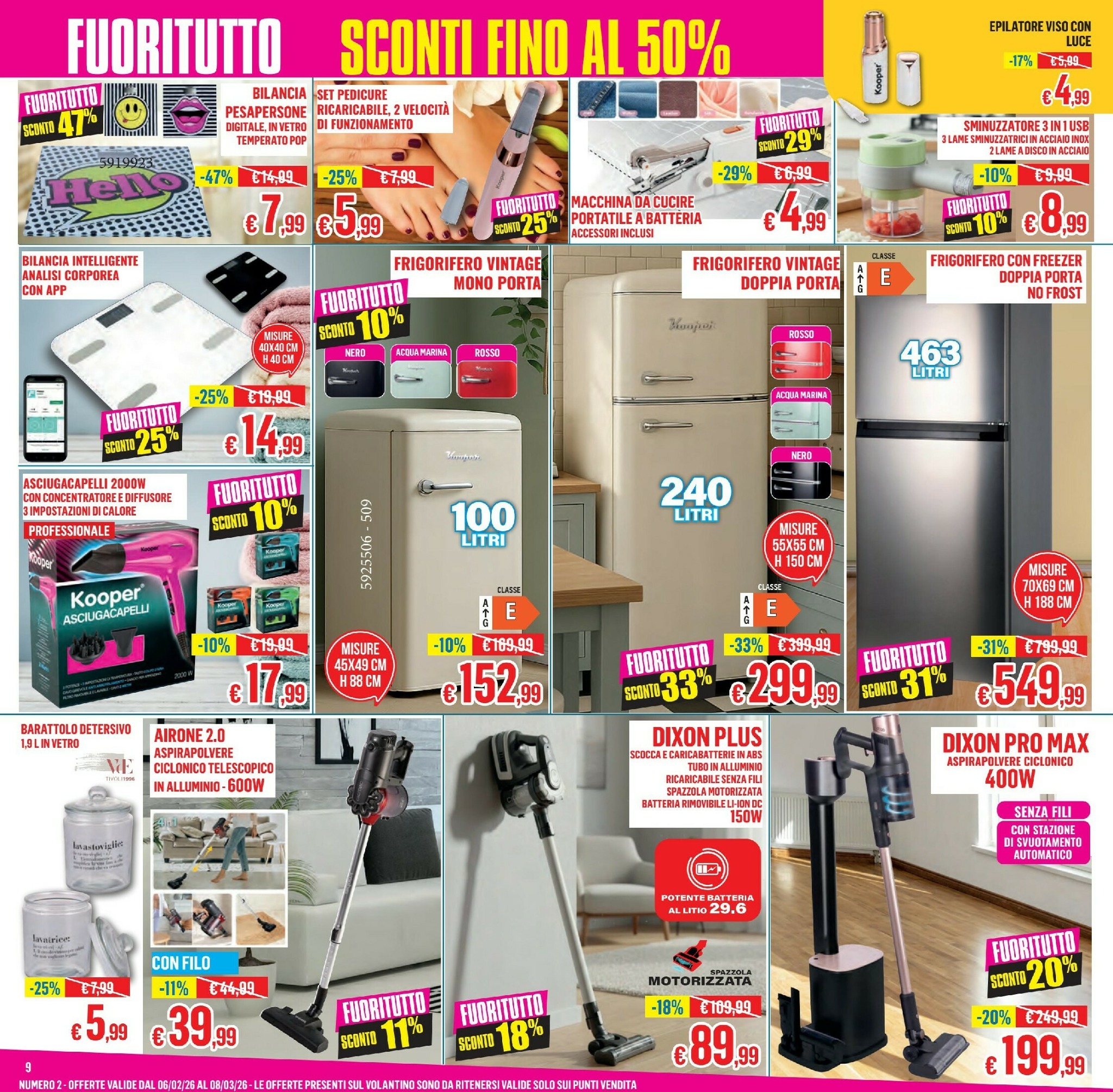 satur - Volantino Satur valido dal 06/02/2026 al 08/03/2026 - page: 9