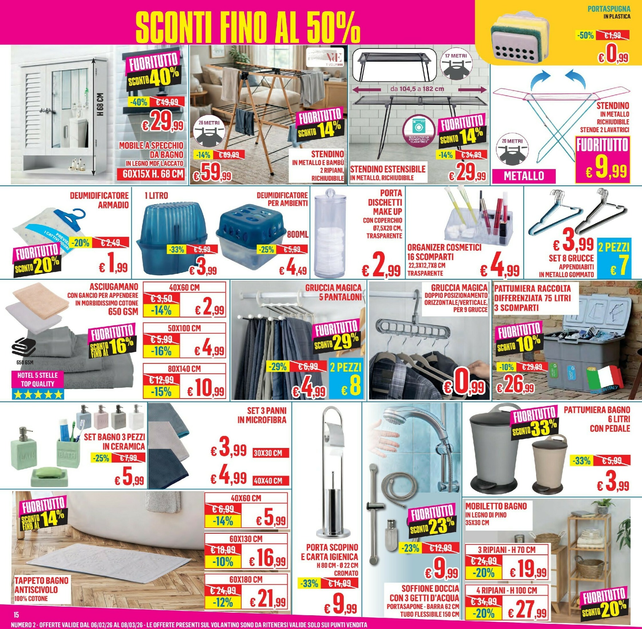 satur - Volantino Satur valido dal 06/02/2026 al 08/03/2026 - page: 15