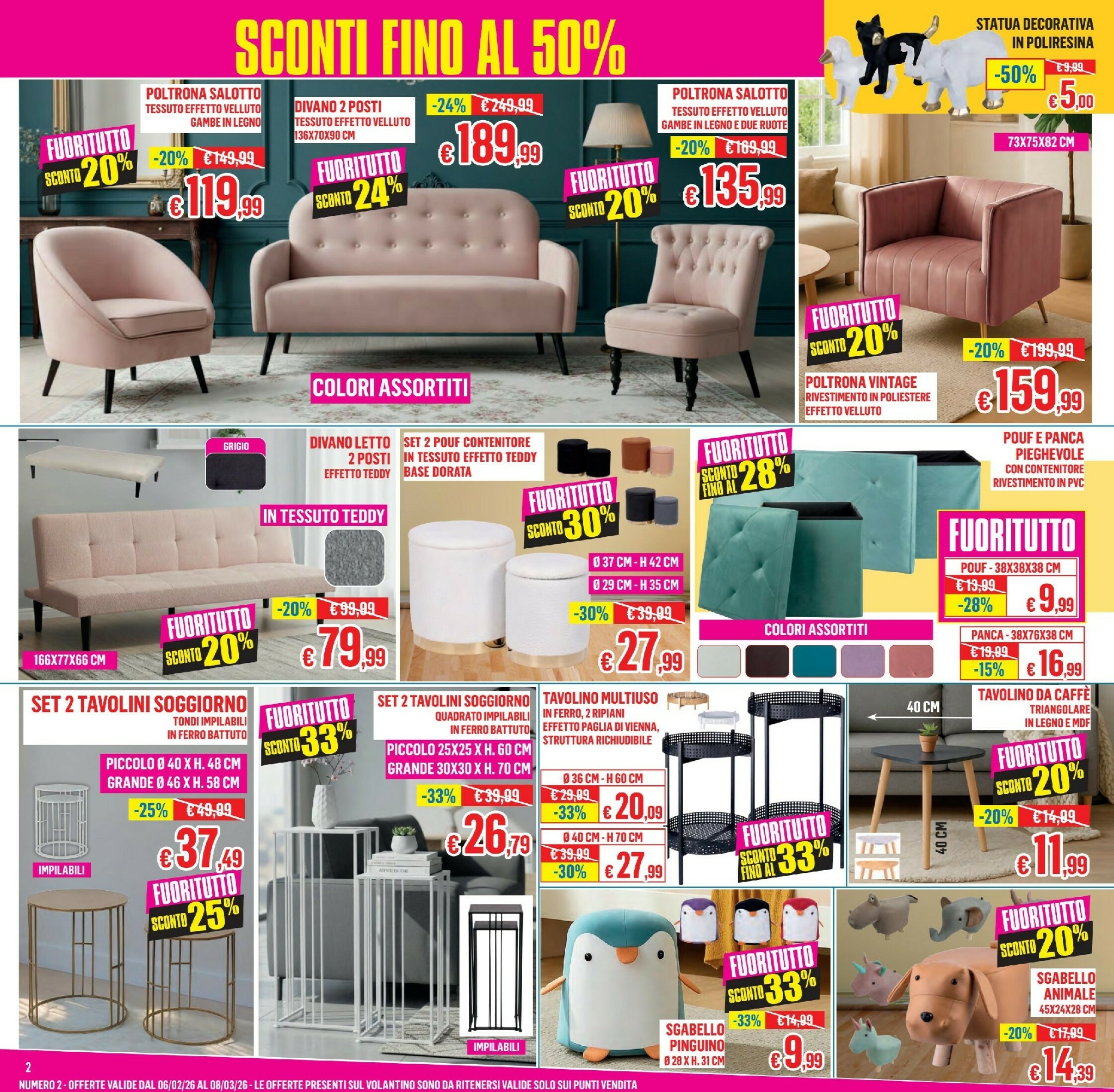 satur - Volantino Satur valido dal 06/02/2026 al 08/03/2026 - page: 2