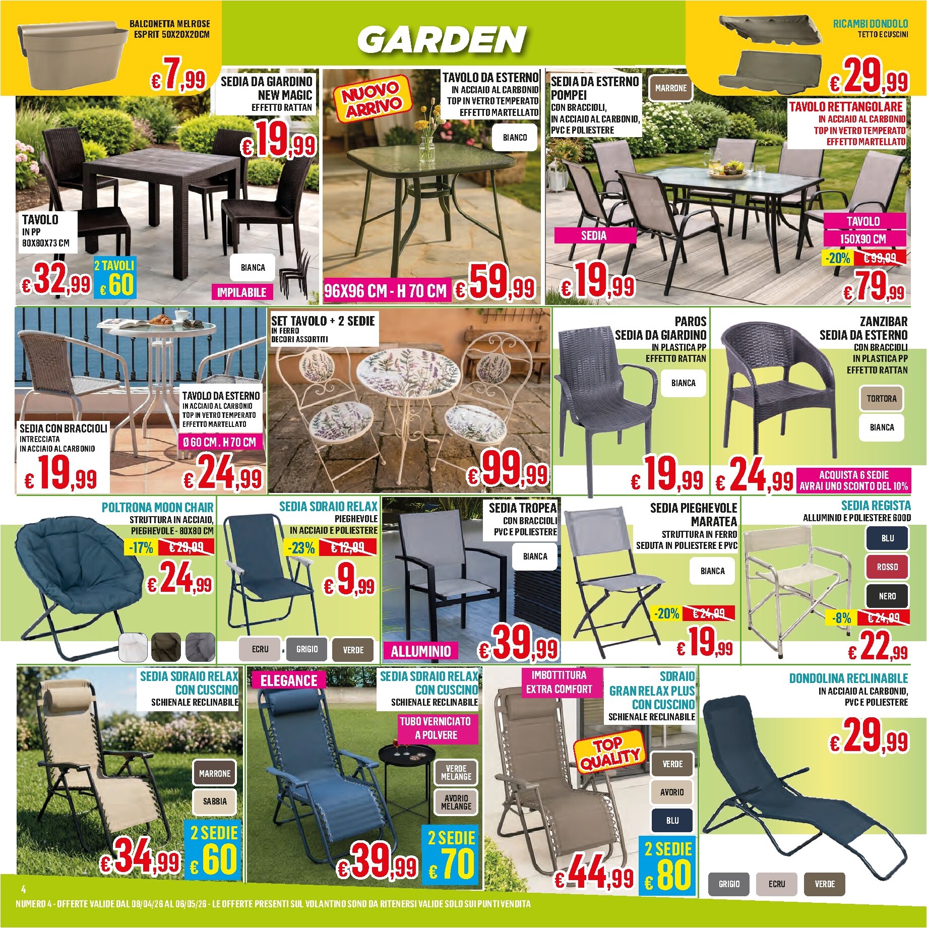 satur - Volantino attuale di Satur valido dal mercoledì 08/04/2026 al mercoledì 06/05/2026 - page: 4