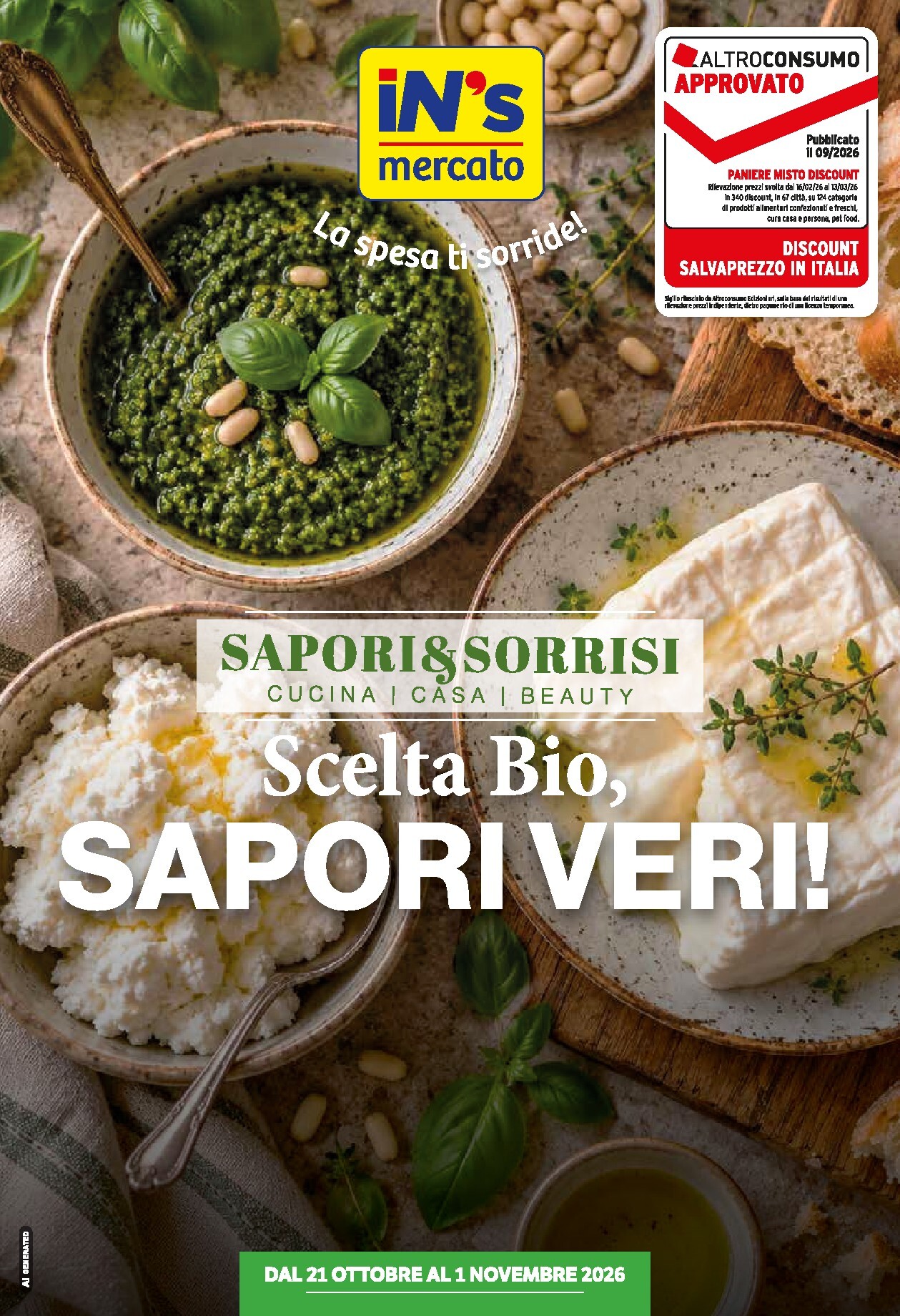in-s - Volantino futuro In's valido dal mercoledì 21/10/2026 al domenica 01/11/2026 - page: 1