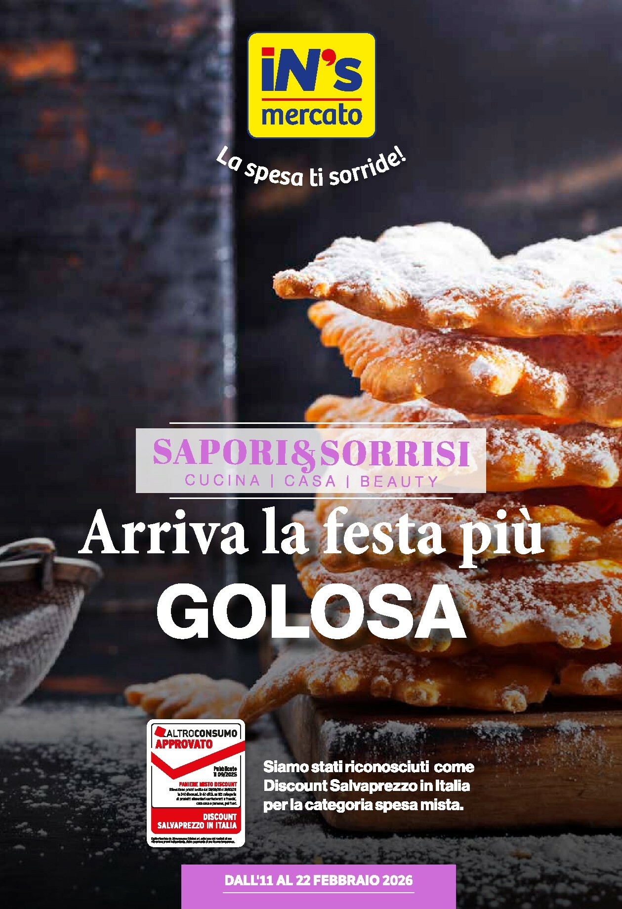in-s - Volantino In's valido dal 11/02/2026 al 22/02/2026 - page: 1