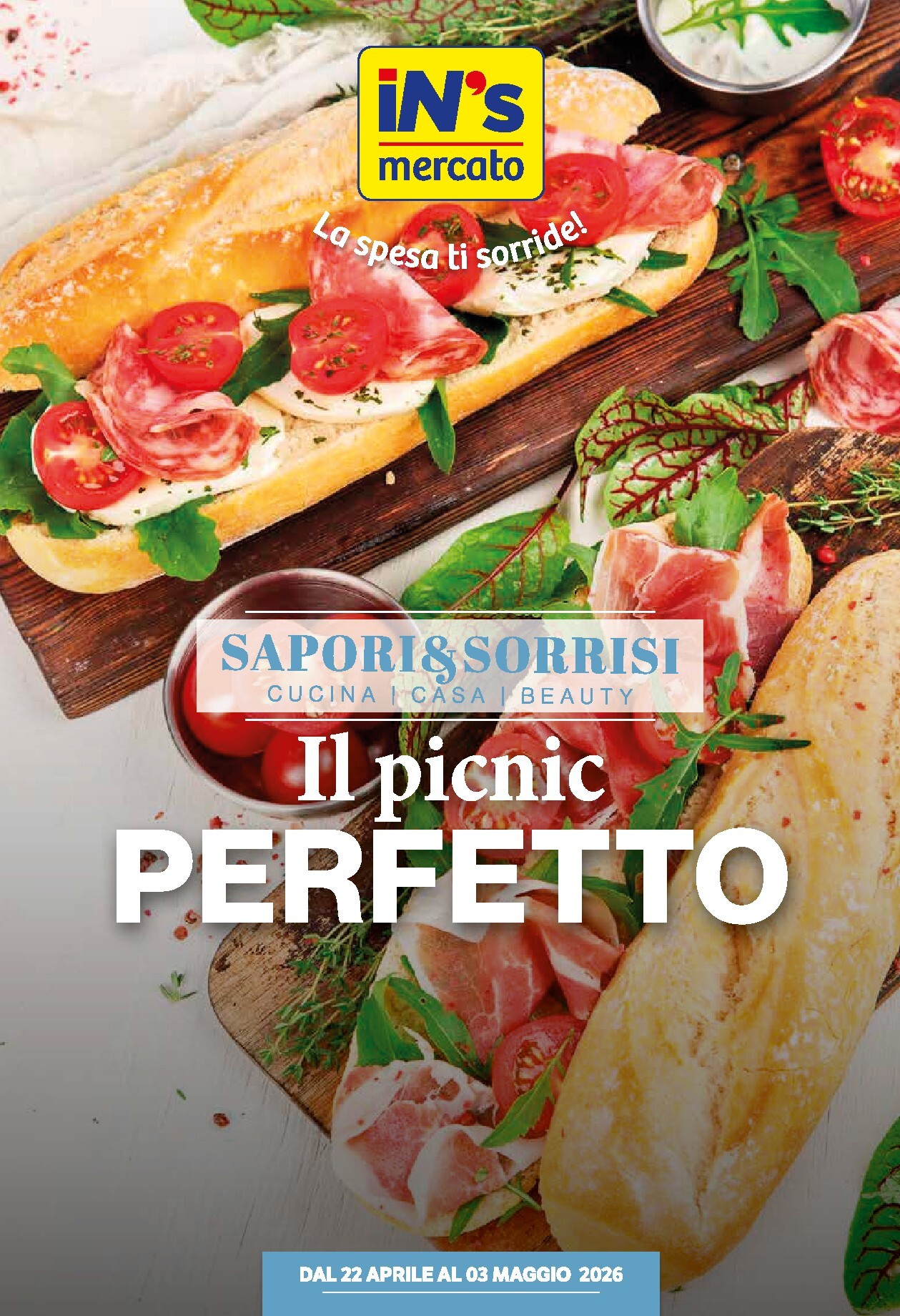in-s - Volantino futuro In's valido dal mercoledì 22/04/2026 al domenica 03/05/2026