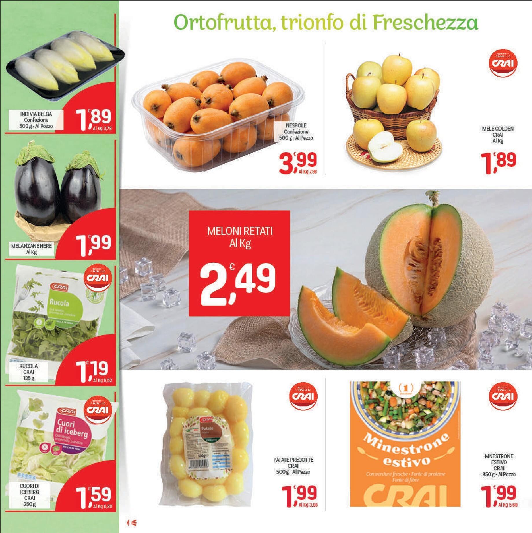 crai - Volantino attuale di Crai - Extra valido dal giovedì 14/05/2026 al domenica 24/05/2026 - page: 4