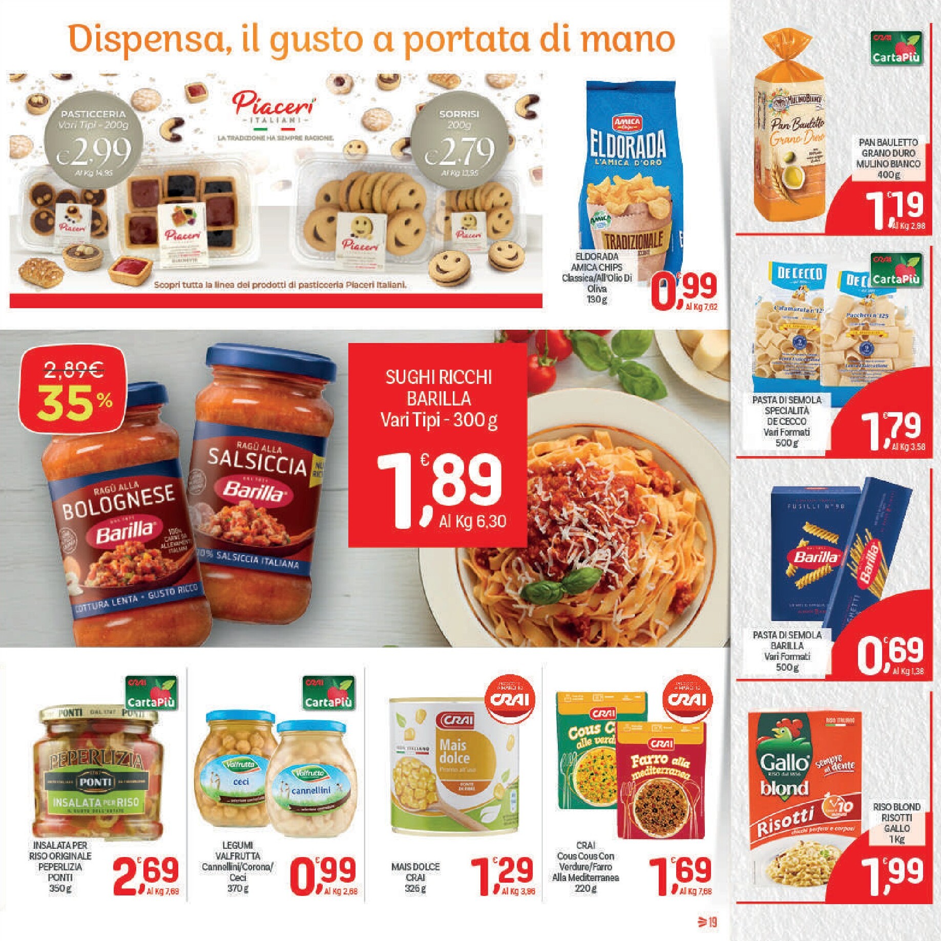 crai - Volantino attuale di Crai - Extra valido dal giovedì 14/05/2026 al domenica 24/05/2026 - page: 19