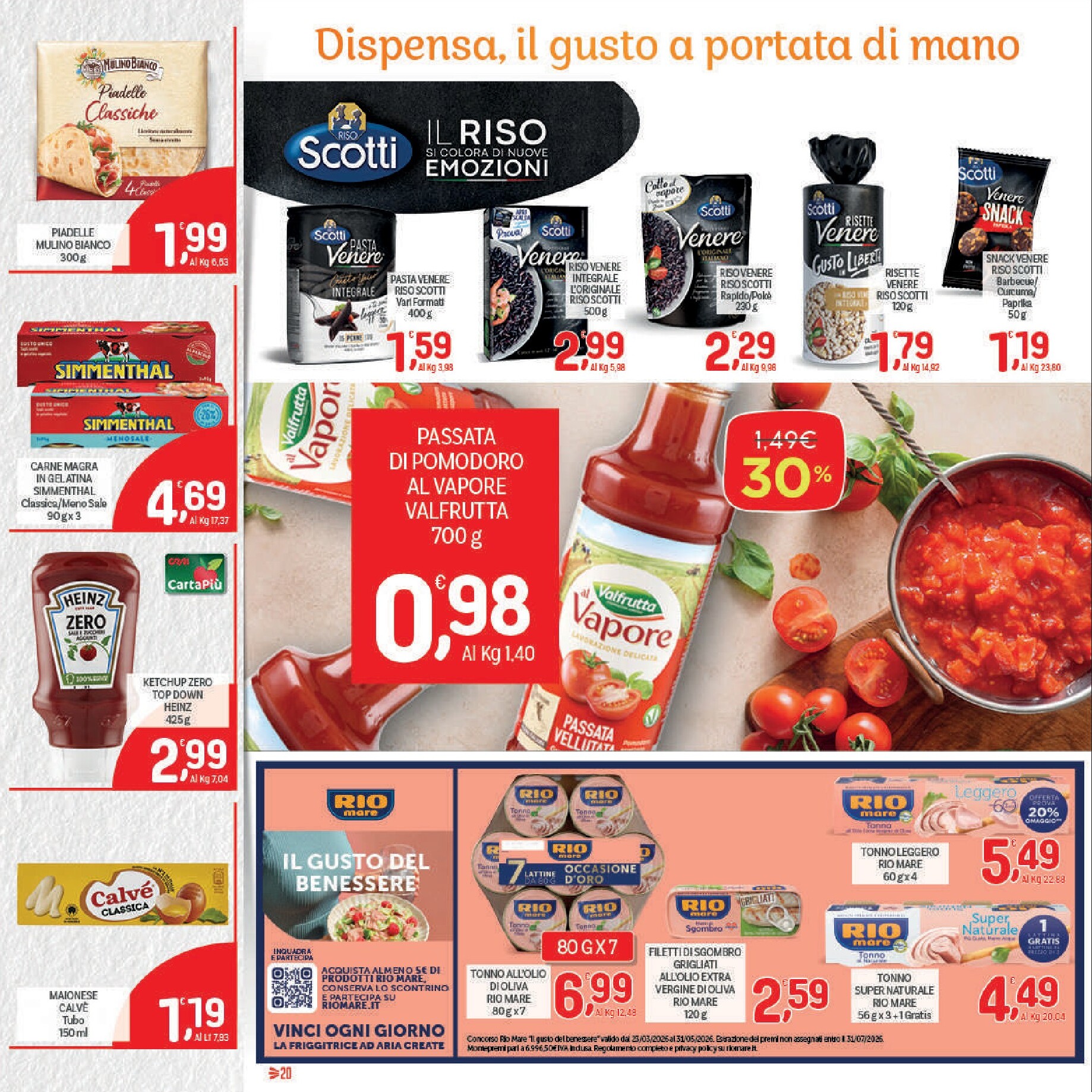 crai - Volantino attuale di Crai - Extra valido dal giovedì 14/05/2026 al domenica 24/05/2026 - page: 20