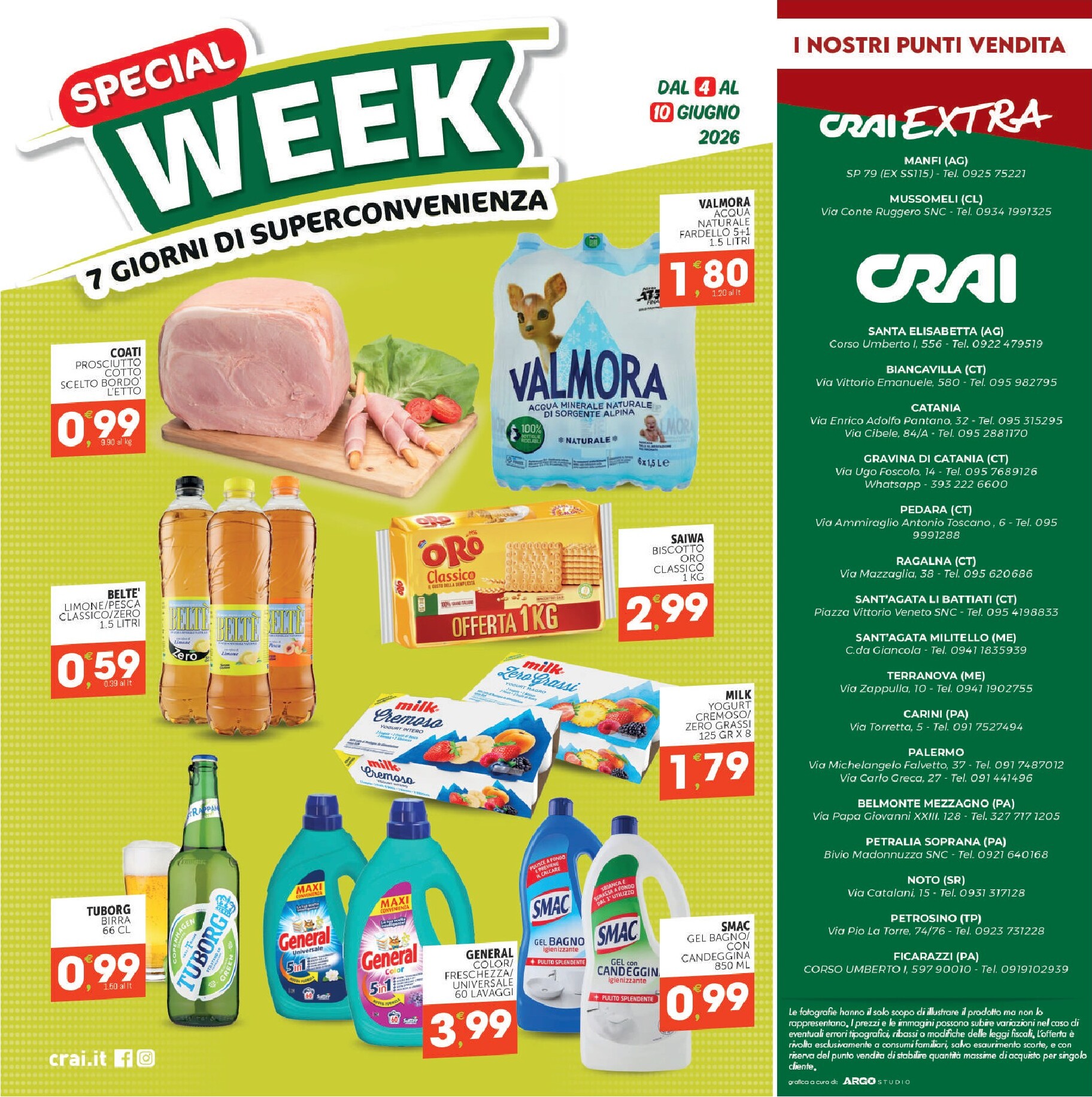 crai - Volantino attuale di Crai - Sottocosto Freschi valido dal giovedì 28/05/2026 al mercoledì 10/06/2026 - page: 20