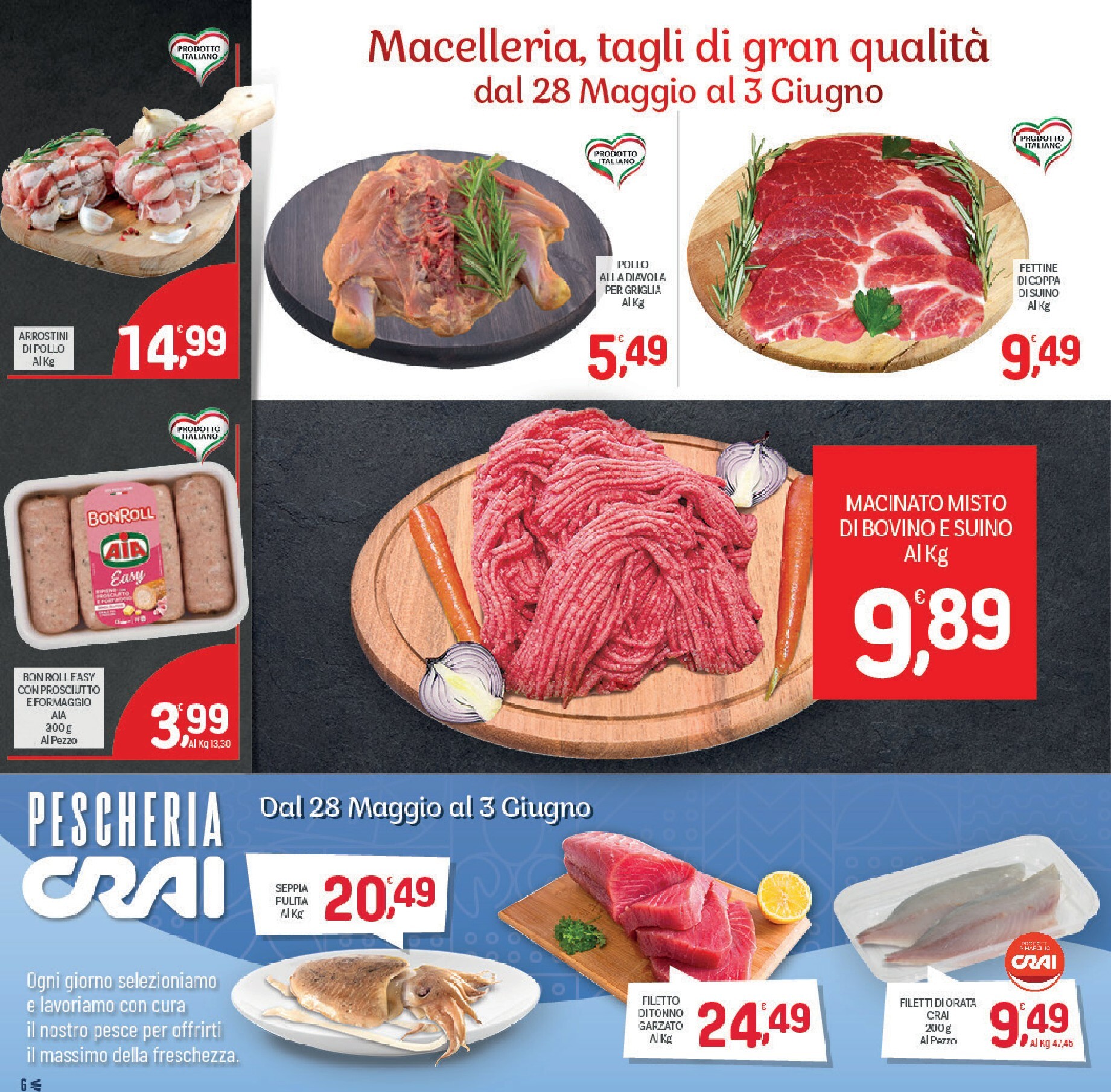 crai - Volantino attuale di Crai - Extra valido dal giovedì 28/05/2026 al domenica 07/06/2026 - page: 6