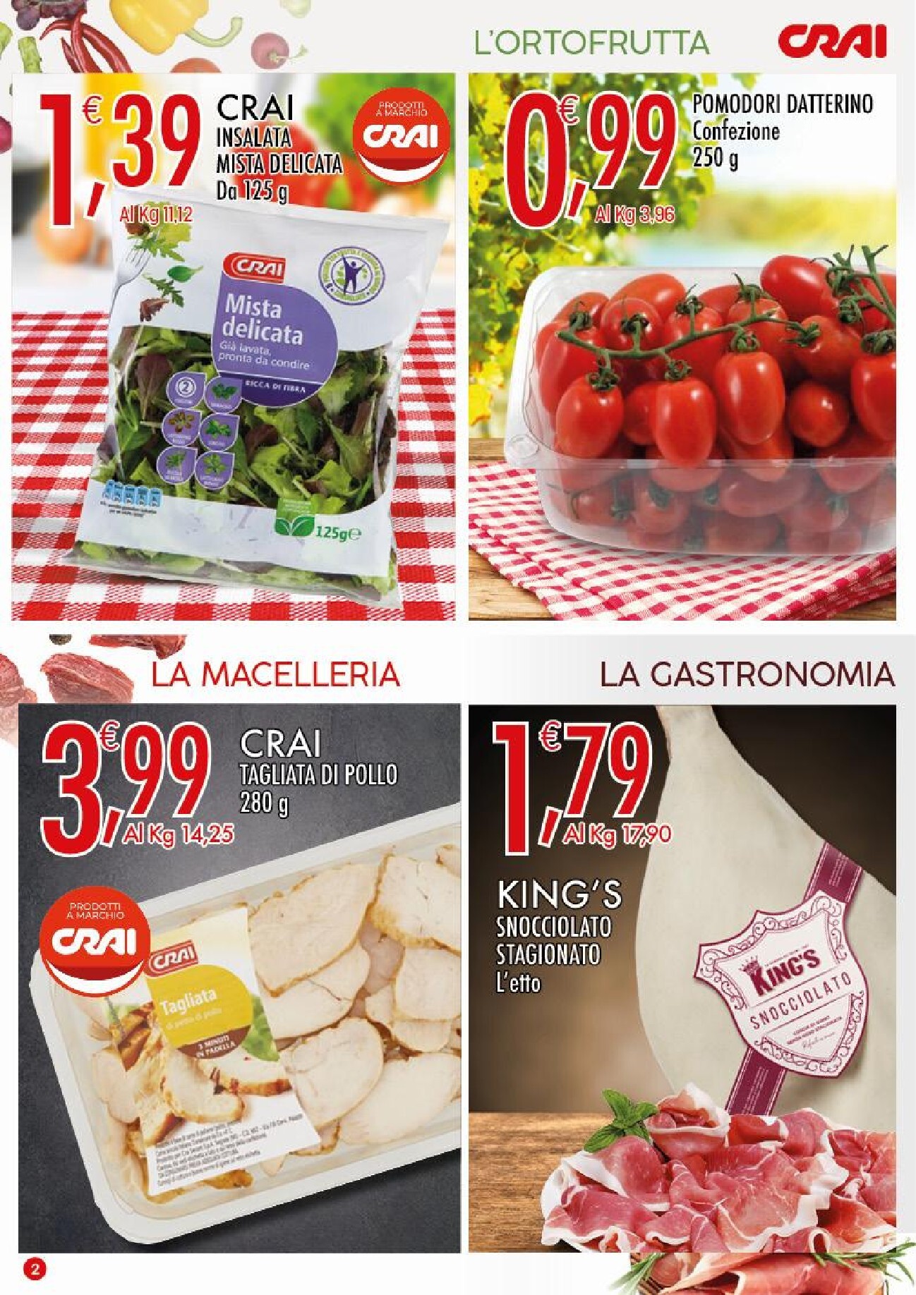 crai - Volantino attuale di Crai - Sconti fino al 40% valido dal giovedì 11/06/2026 al domenica 21/06/2026 - page: 2